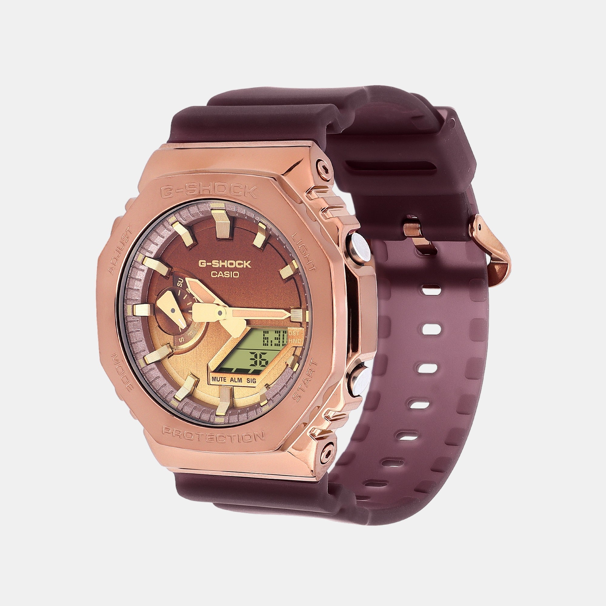 Casio G-Shock Men Quartz Brown Dial Analog-Digital Resin Watch G1436 - view 6