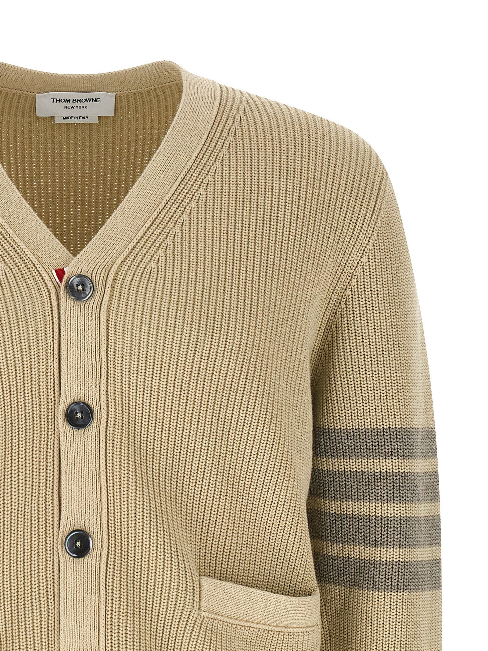 Thom Browne Garment Dye Cardigan – 100% cotton - view 3
