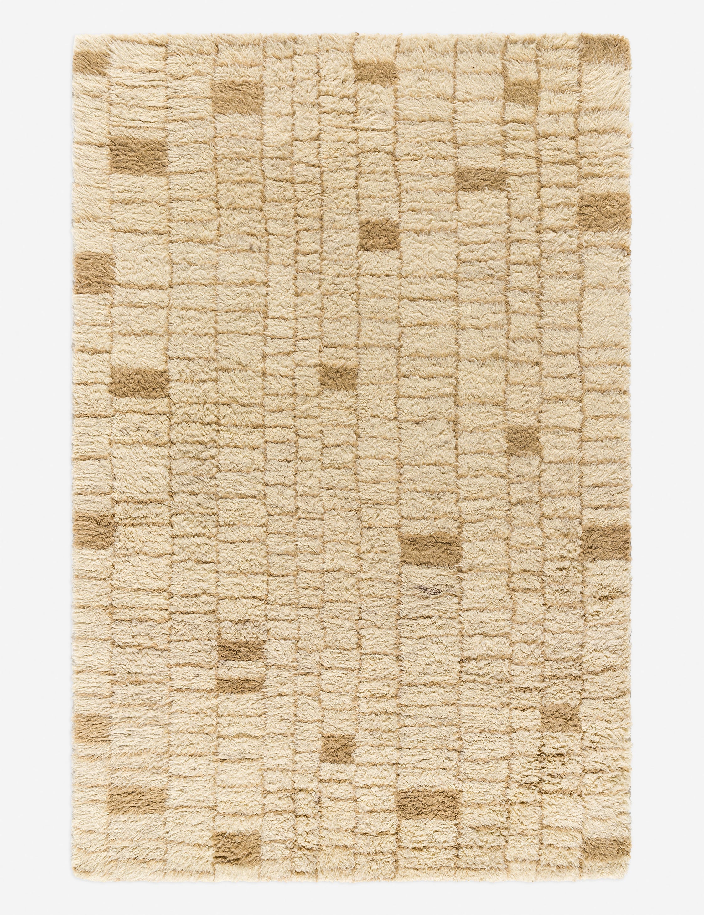 Lulu and Georgia Madrazo Moroccan Style Hand-Tufted Wool Rug