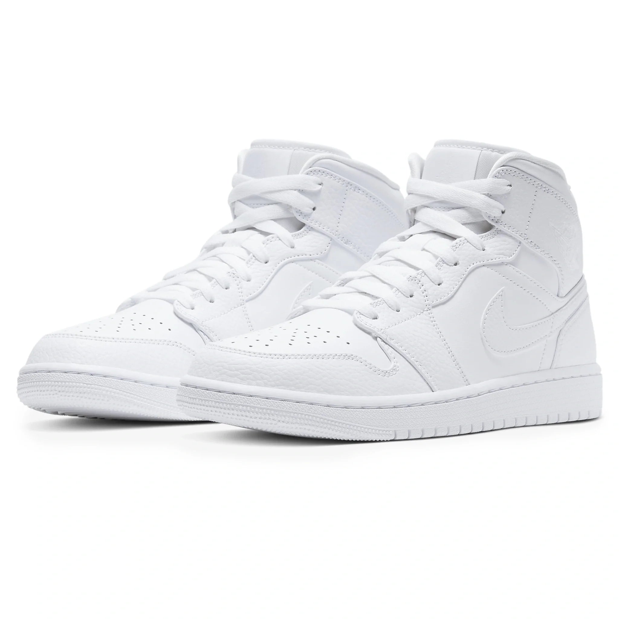 Air Jordan 1 Mid Triple White - view 2