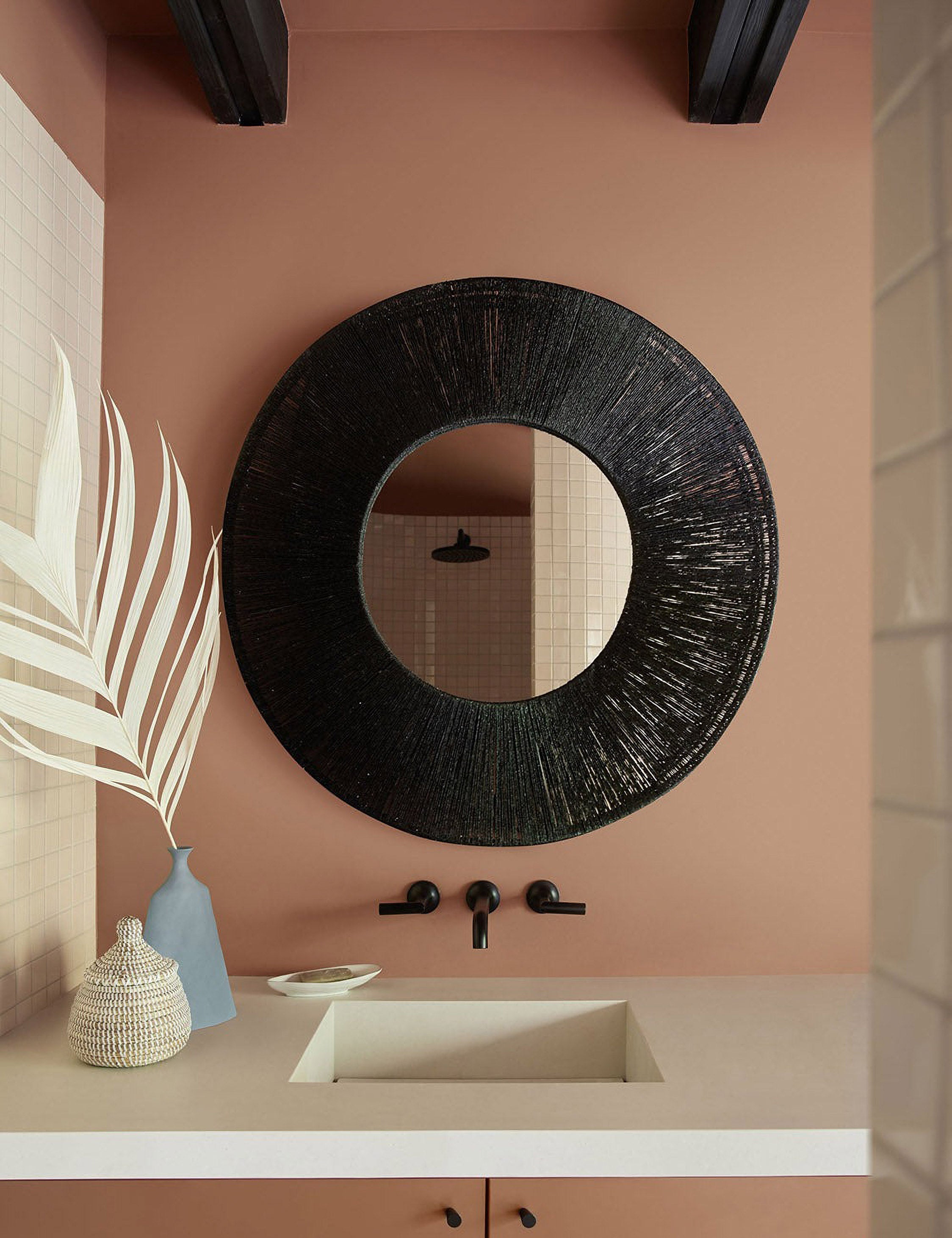 Lulu and Georgia Carlotta Round Mirror