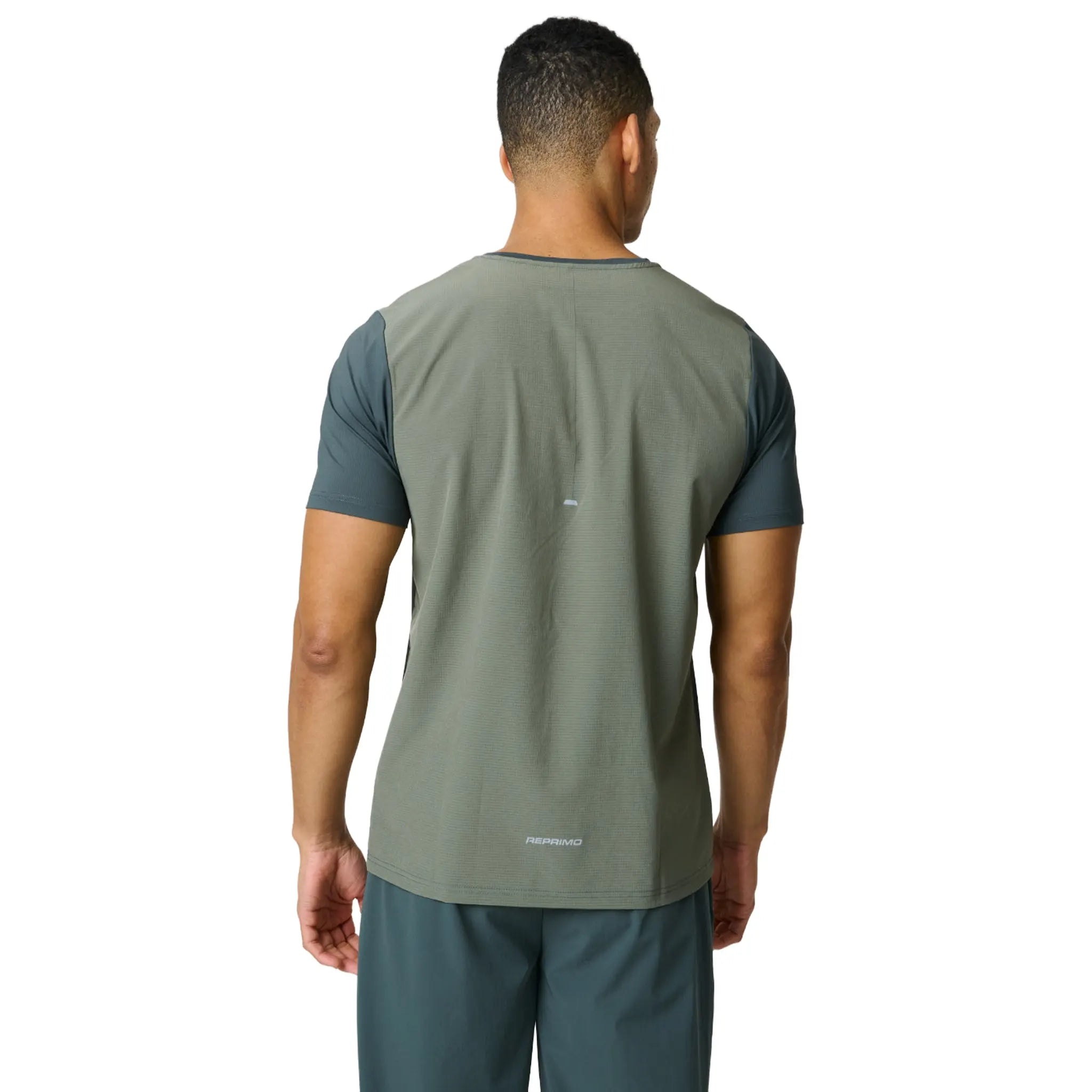 Reprimo Clima Dark Moss Khaki T-Shirt - view 2