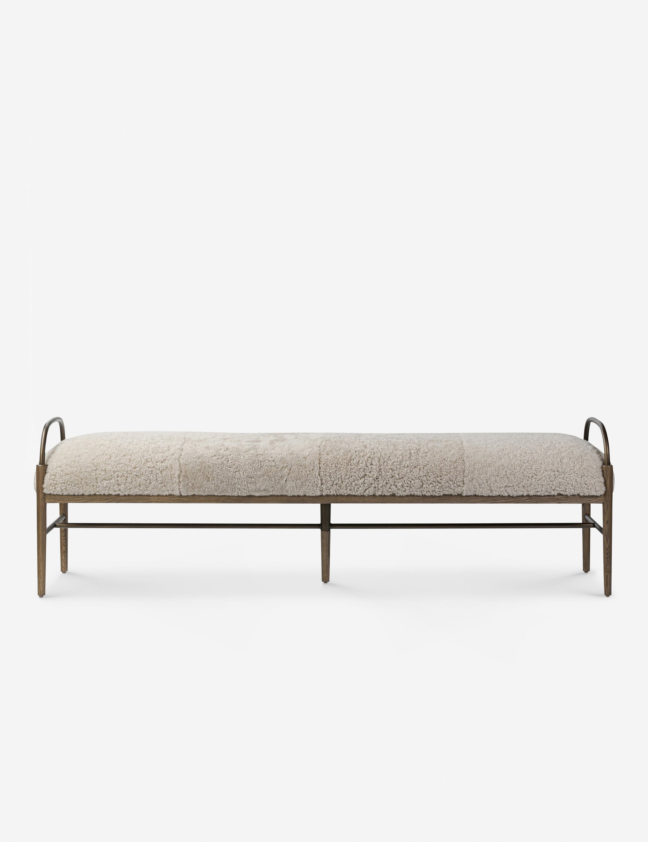 Lulu and Georgia Demi Bench by Amber Lewis x Four Hands