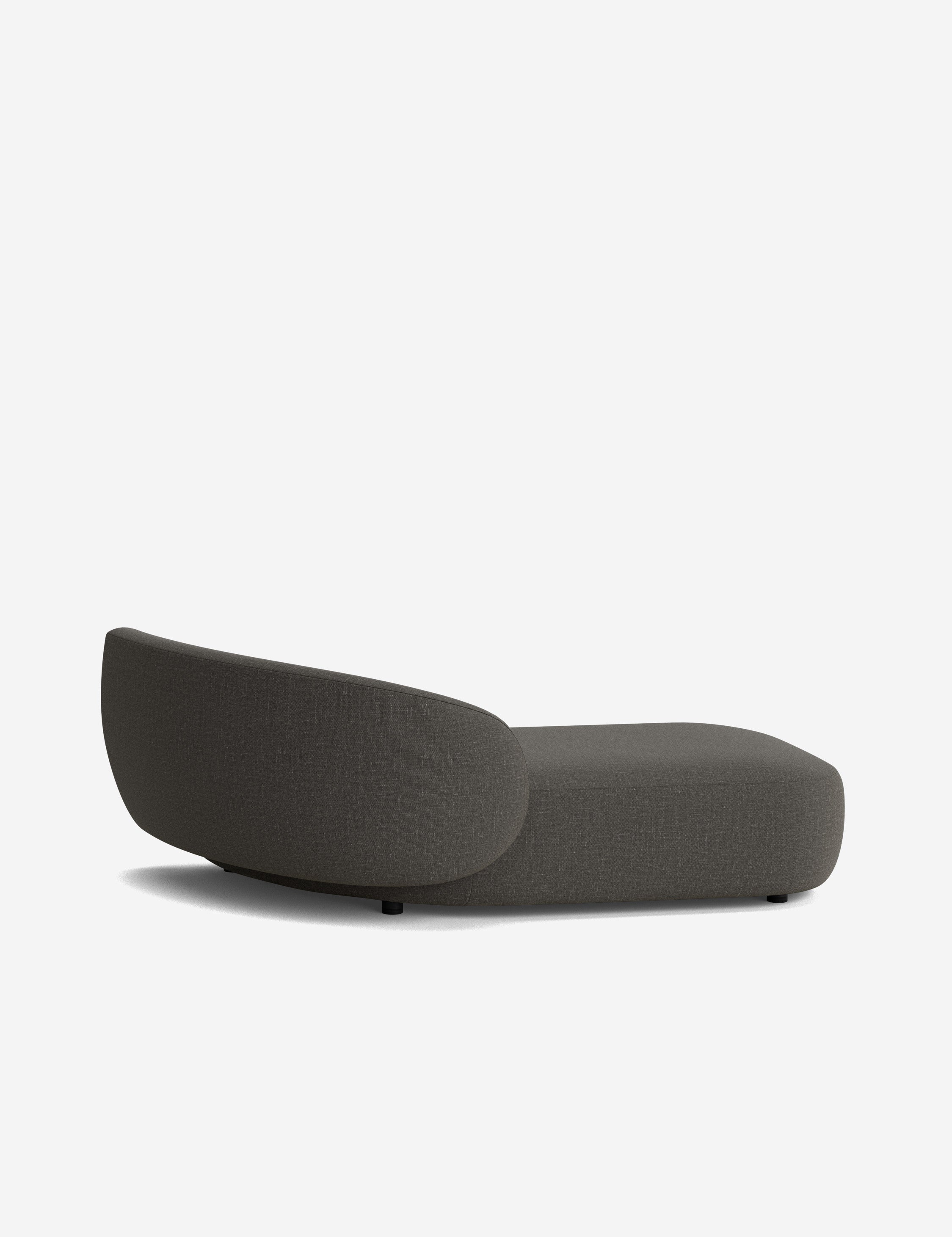 Lulu and Georgia Claret Modular Left Chaise - view 97