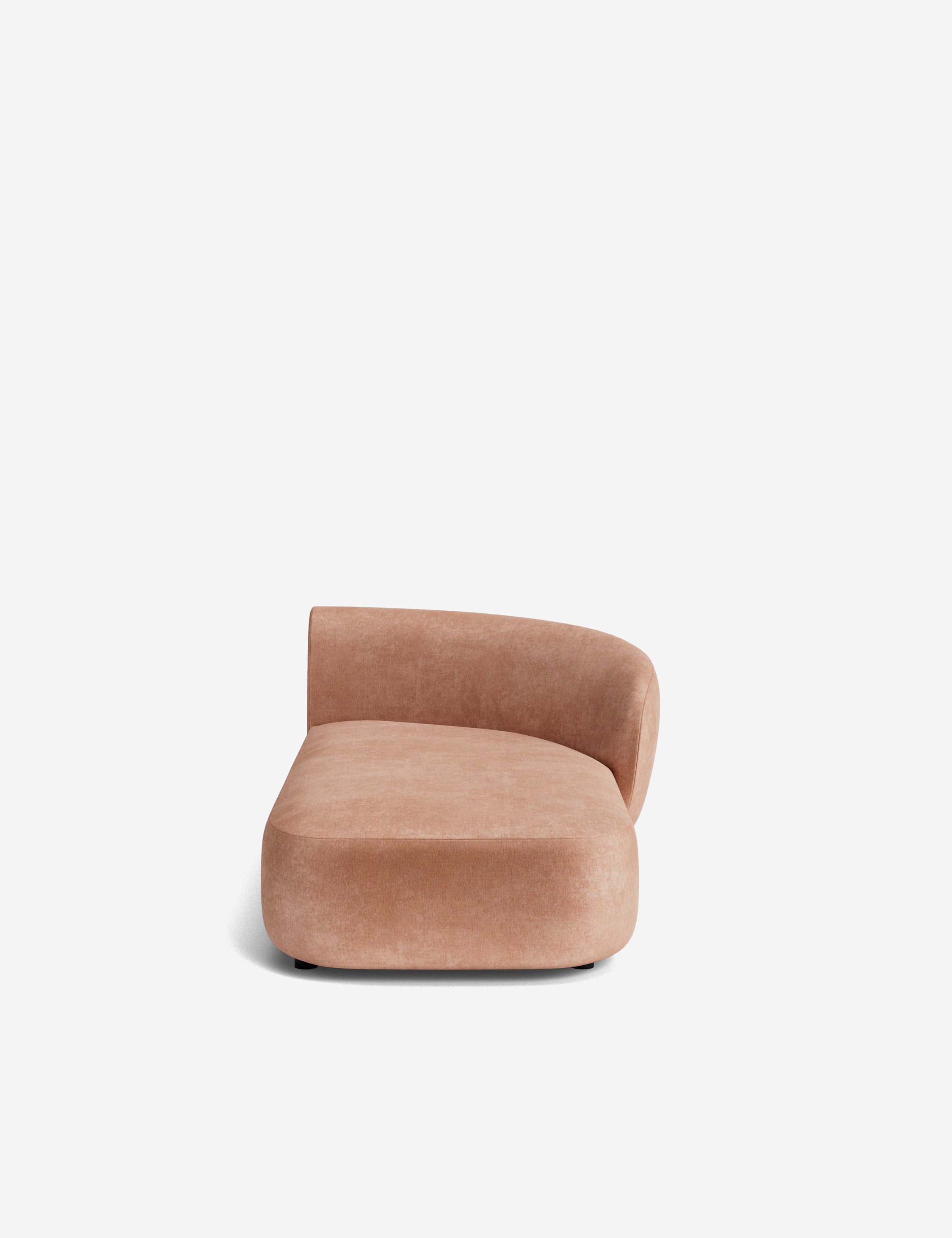 Lulu and Georgia Claret Modular Right Chaise - view 92