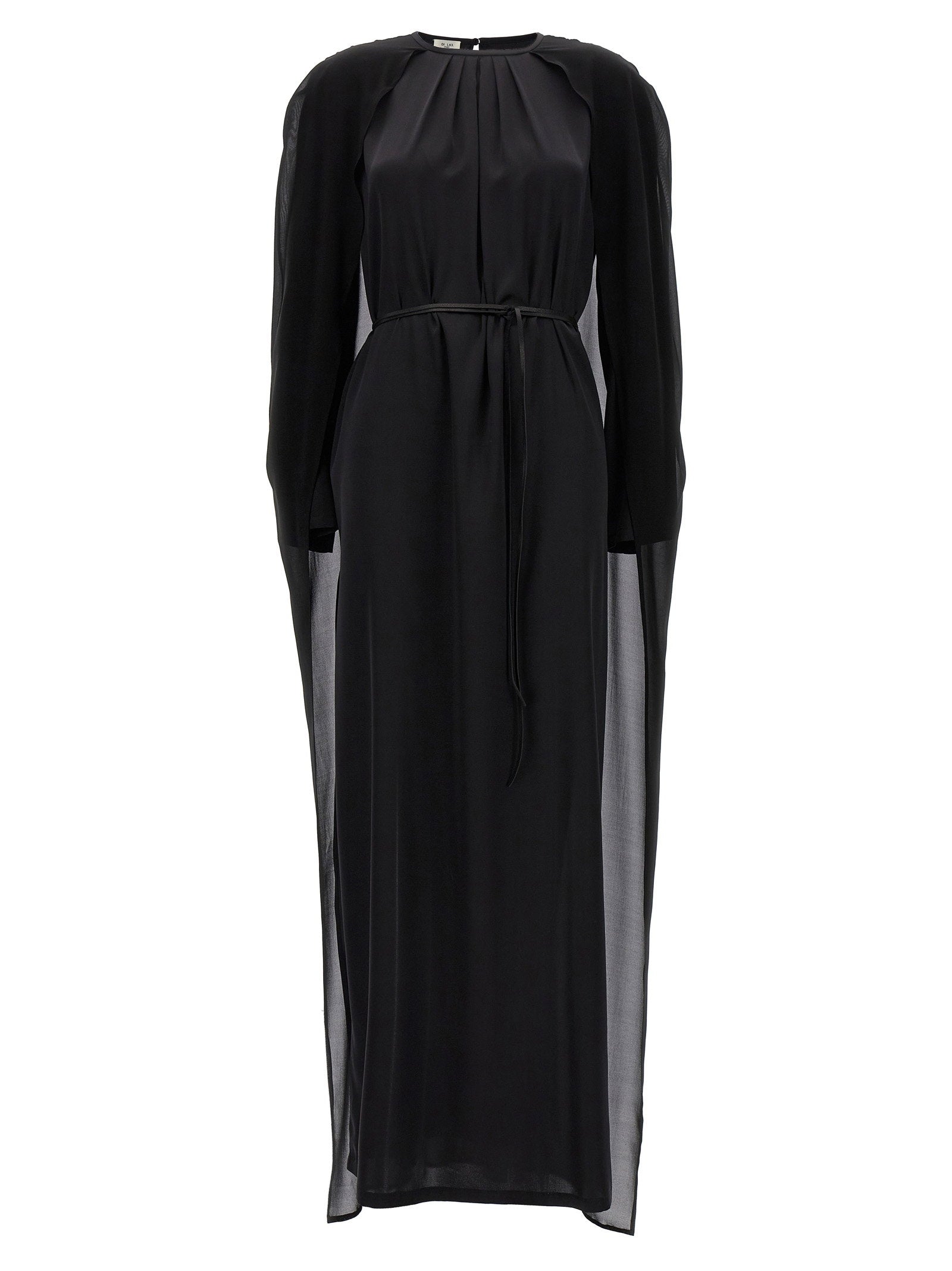 Di.la3 Pari' Cape Dress – 100% silk
