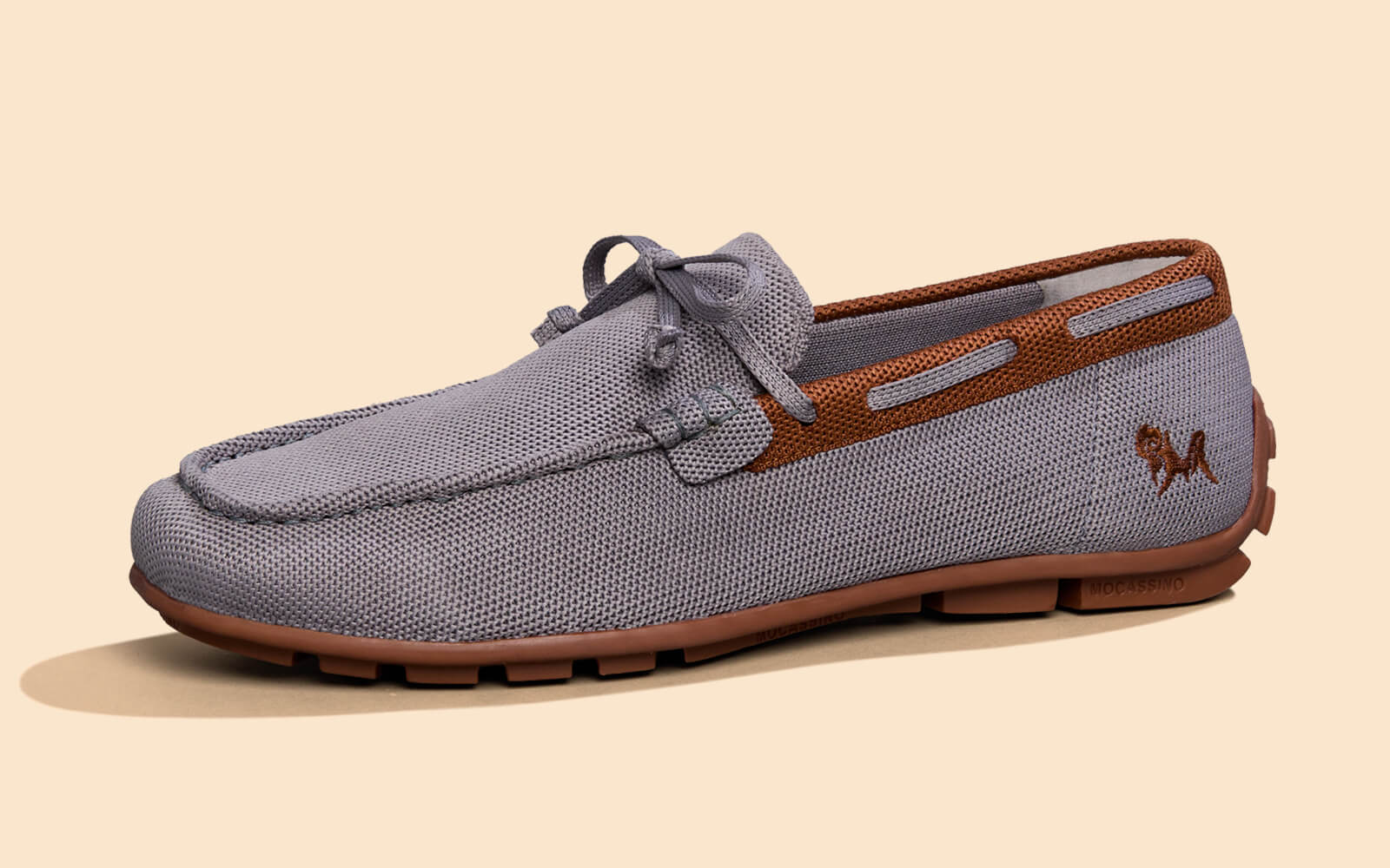 Neeman's ReLive Knit Boat Loafers : Grey - view 7