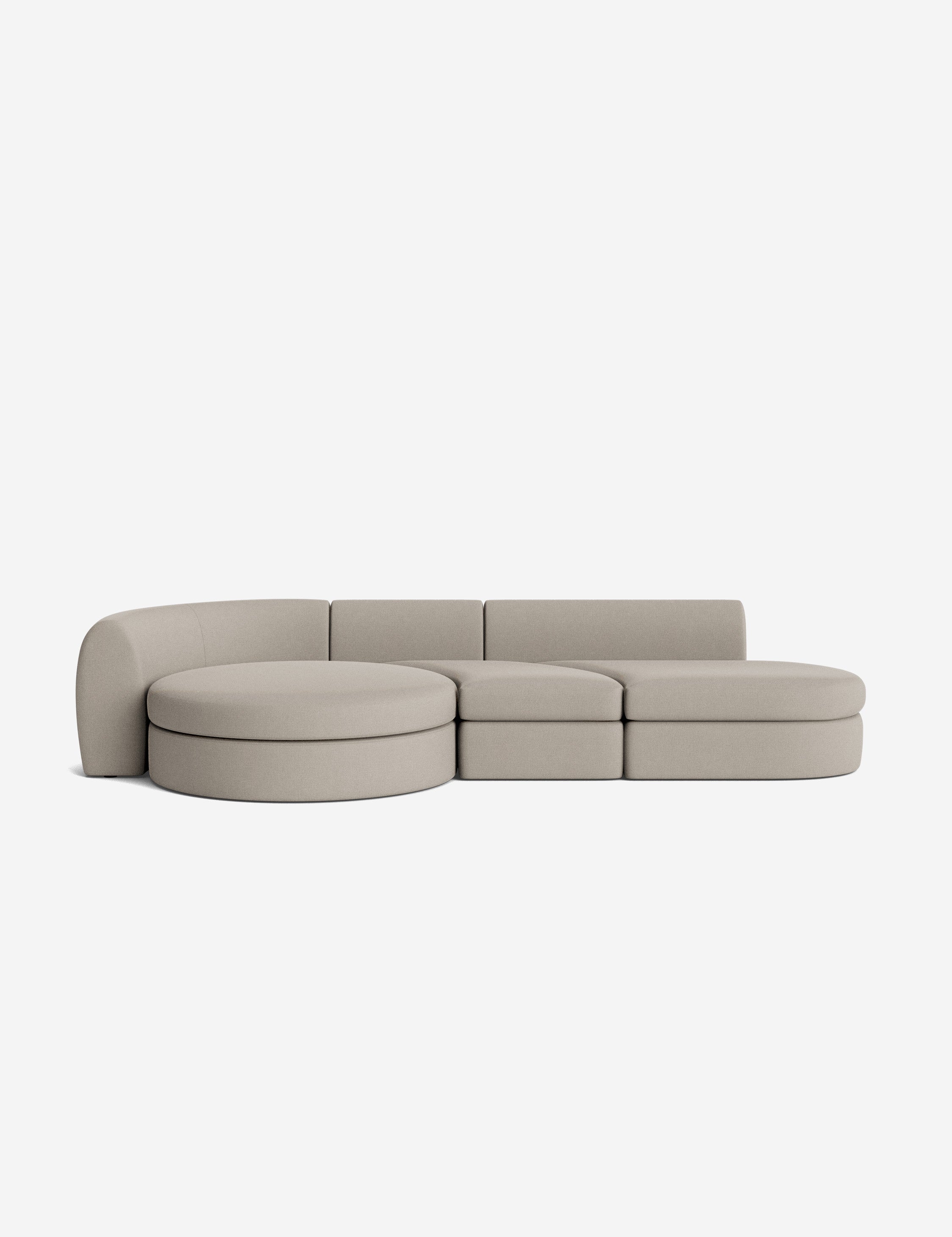 Lulu and Georgia Buckley Modular Chaise Sectional Sofa - view 214