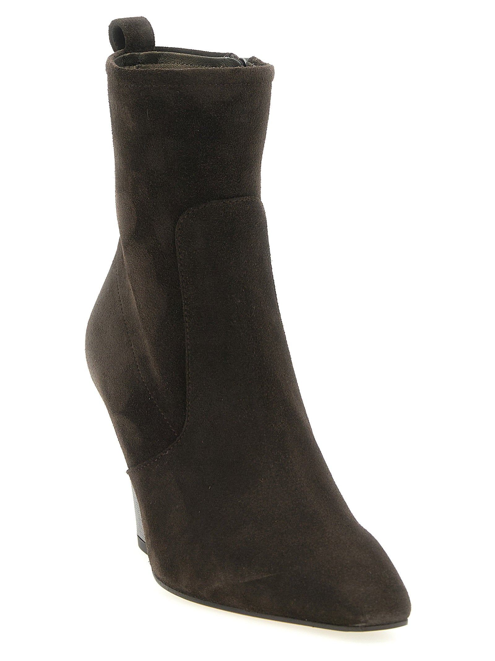 Brunello Cucinelli Precious Heel Ankle Boots - view 2