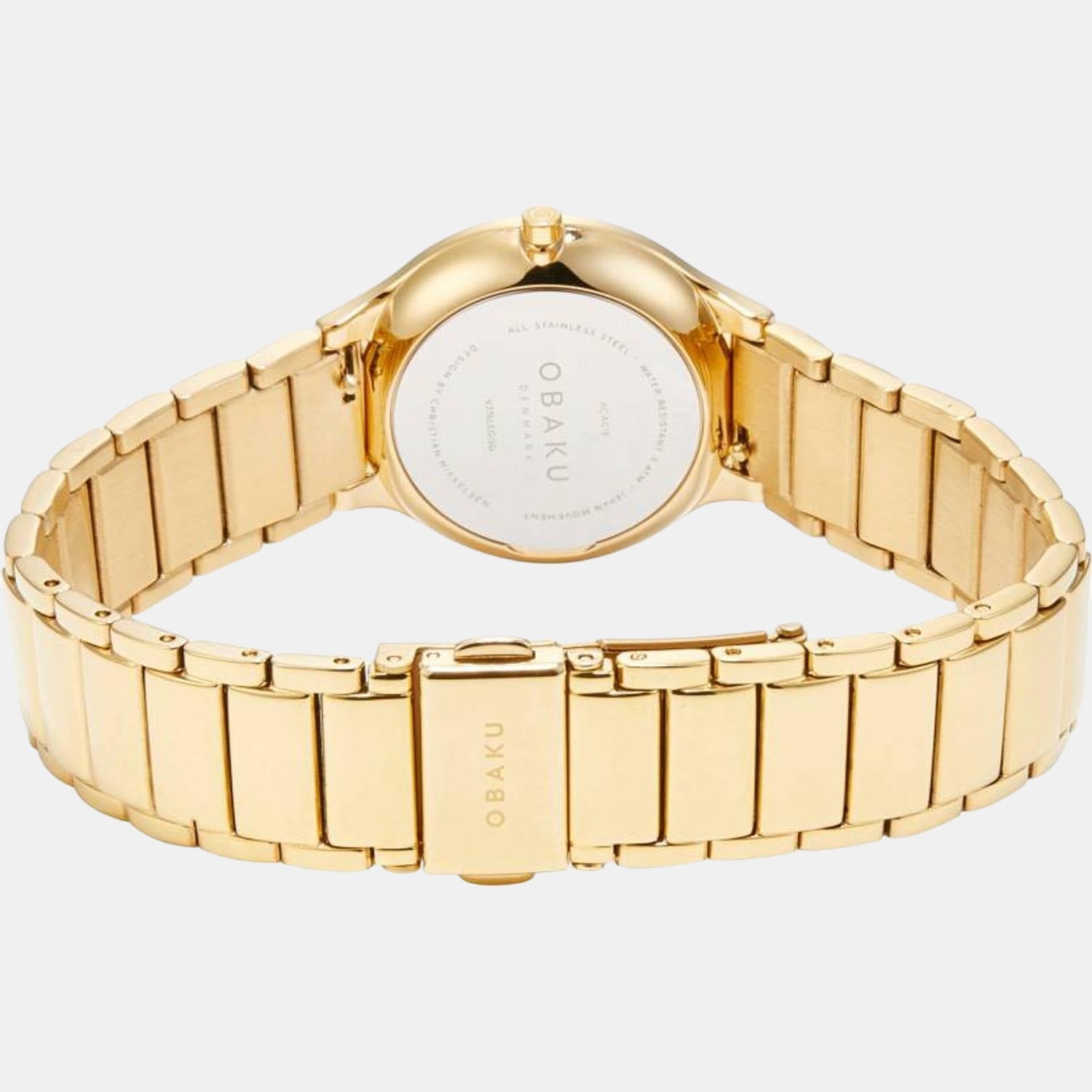 Obaku Acacie Women Quartz Silver Dial Analog Stainless Steel Watch V276LEGISG - view 2