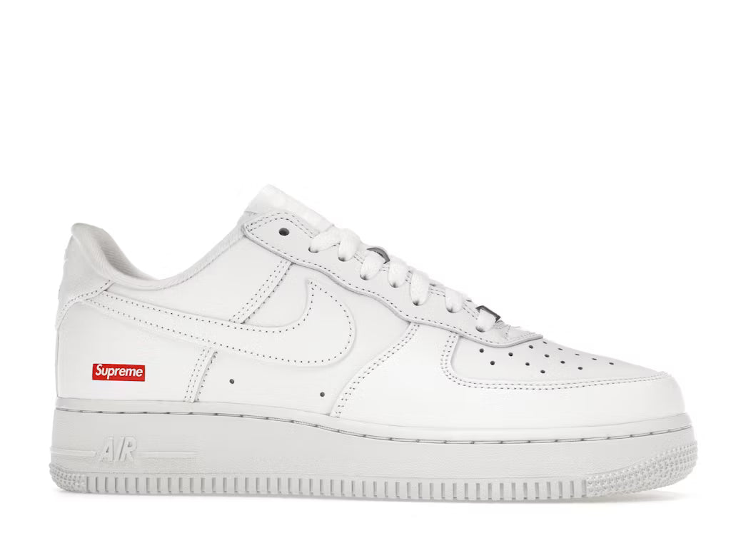 Nike Air Force 1 Low Supreme Box Logo White - view 2