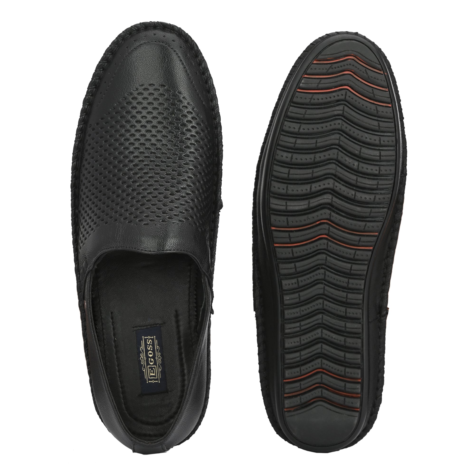 egoss-shoes Egoss Leather Casual Slip On Shoes For Men - view 7