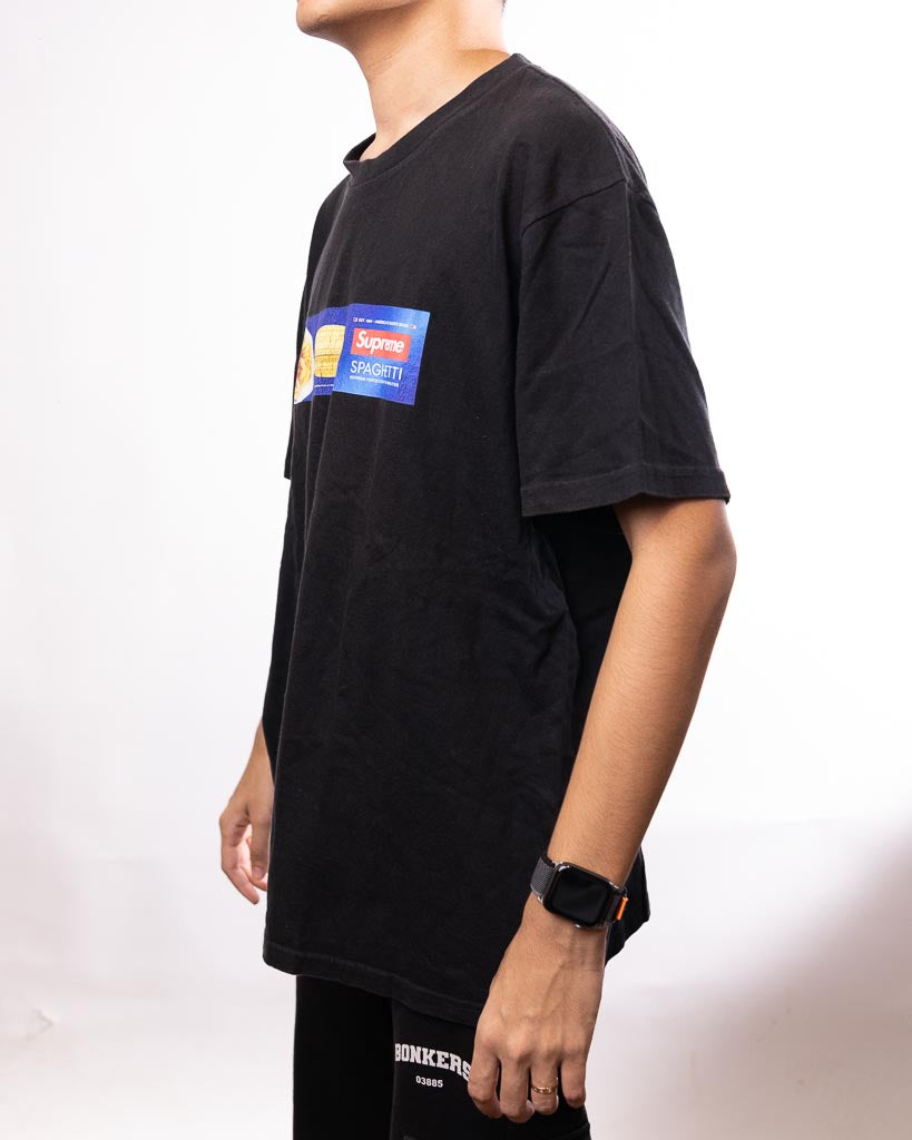 Supreme Spaghetti T-Shirt Black - view 2