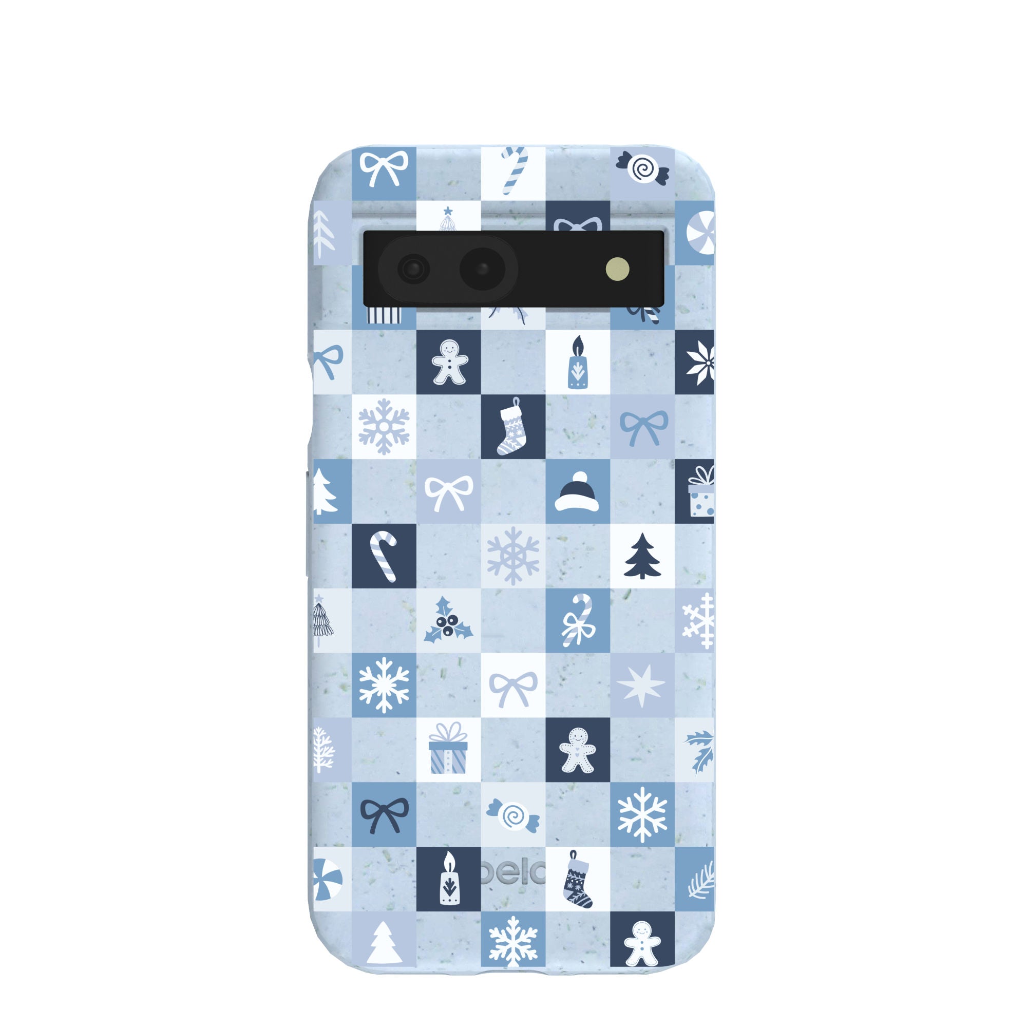Pela Case Powder Blue Winter Quilt Google Pixel 8a Case