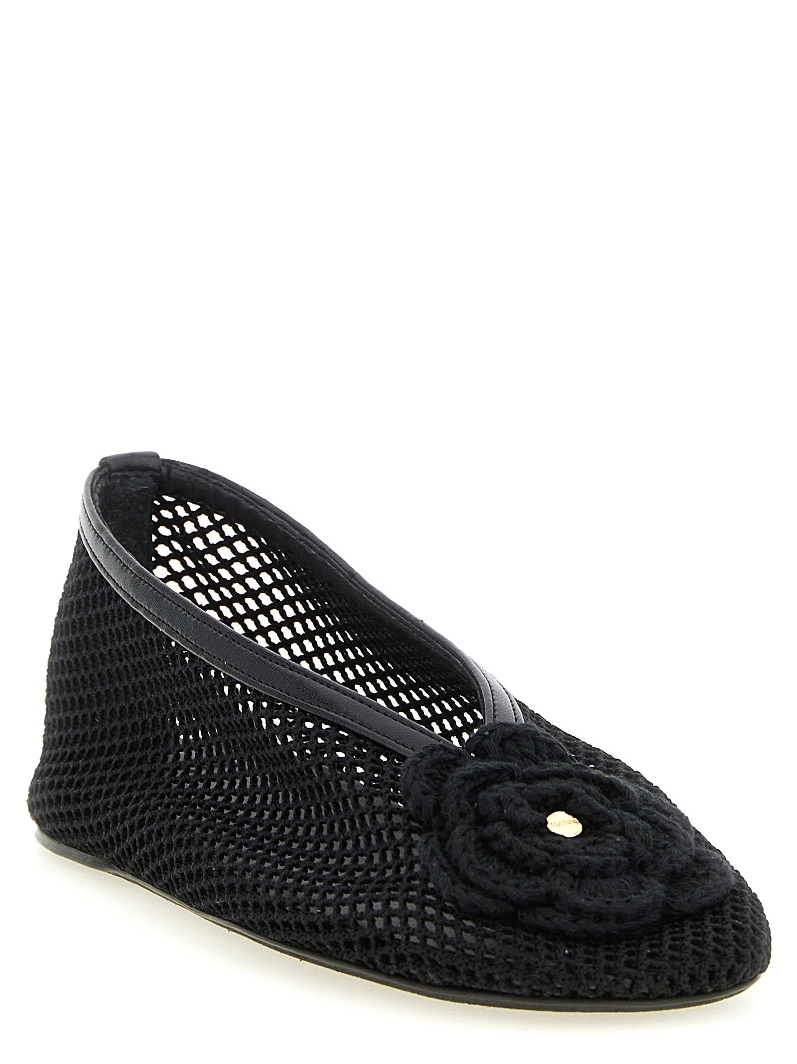 Ganni Jenny Ballet Flats – 100% recycled polyester - view 2