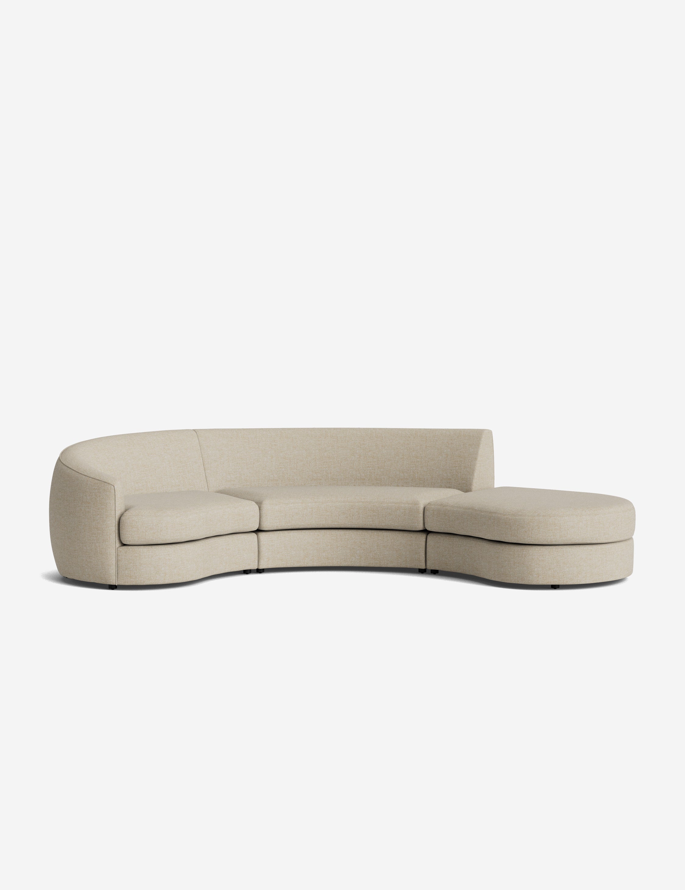 Lulu and Georgia Imada Modular Chaise Sectional Sofa - view 88