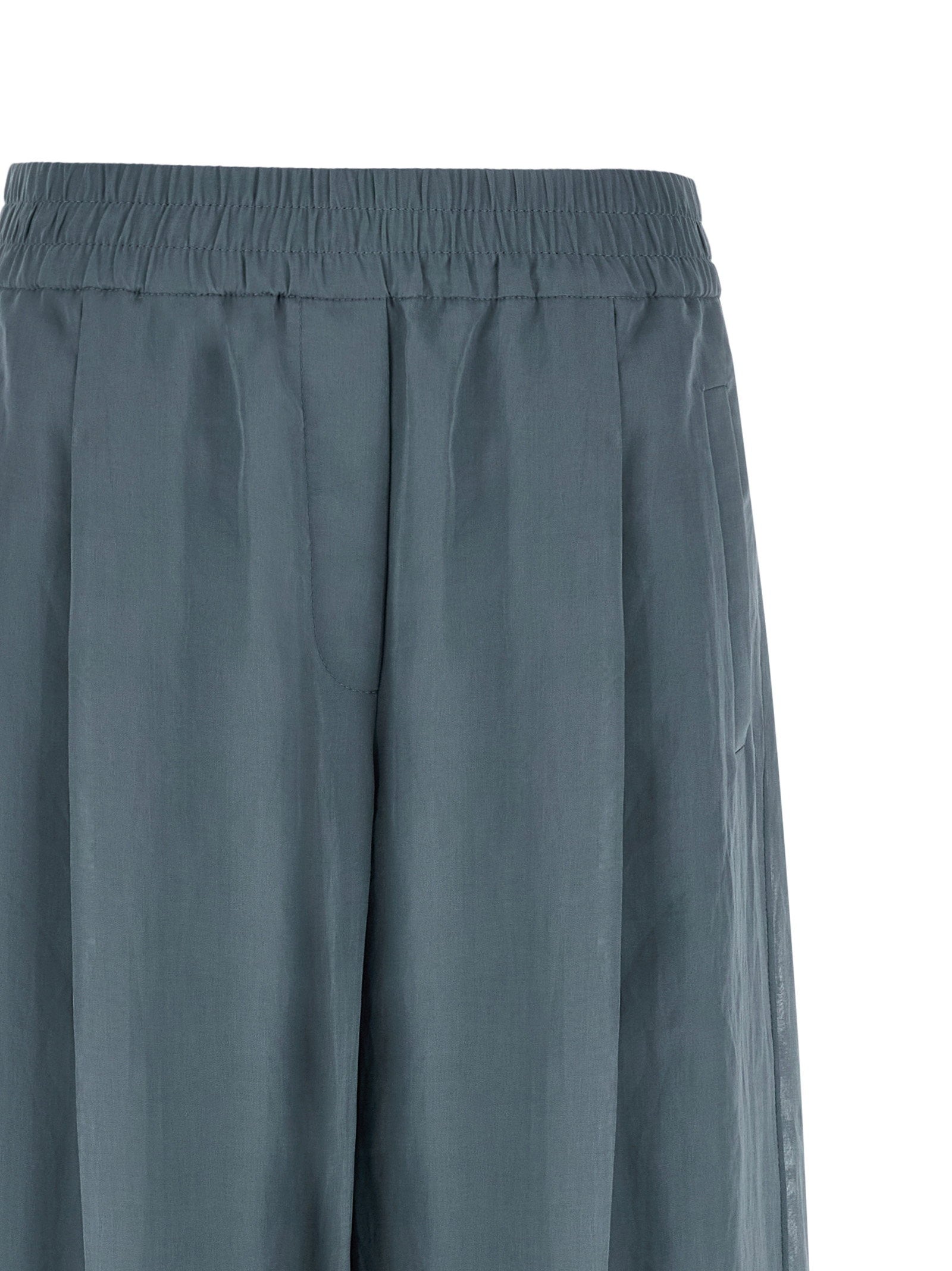 Brunello Cucinelli Loose Track Pants – 100% cotton - view 3
