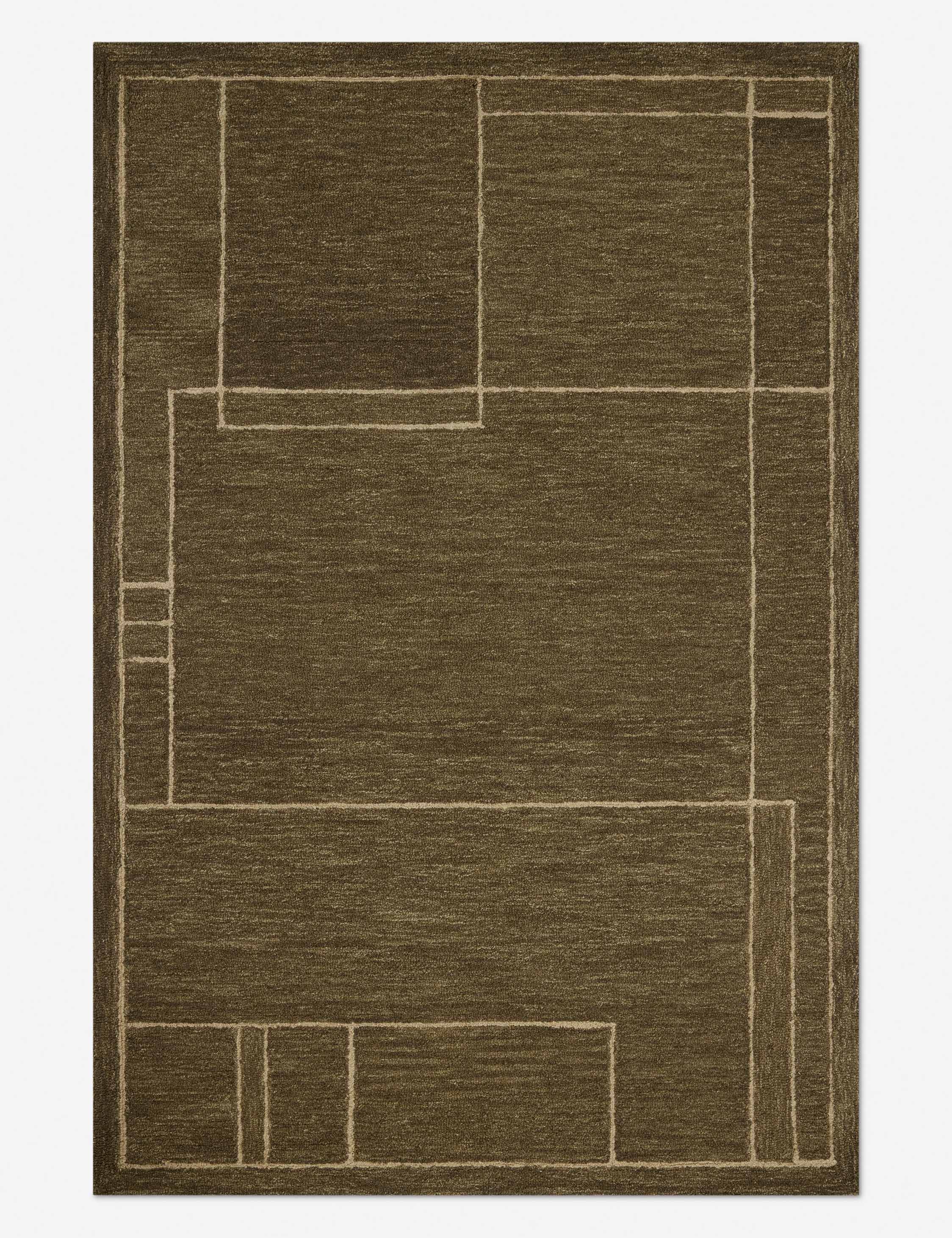Lulu and Georgia Barrow Hand-Tufted Wool-Blend Rug by Jeremiah Brent x Loloi
