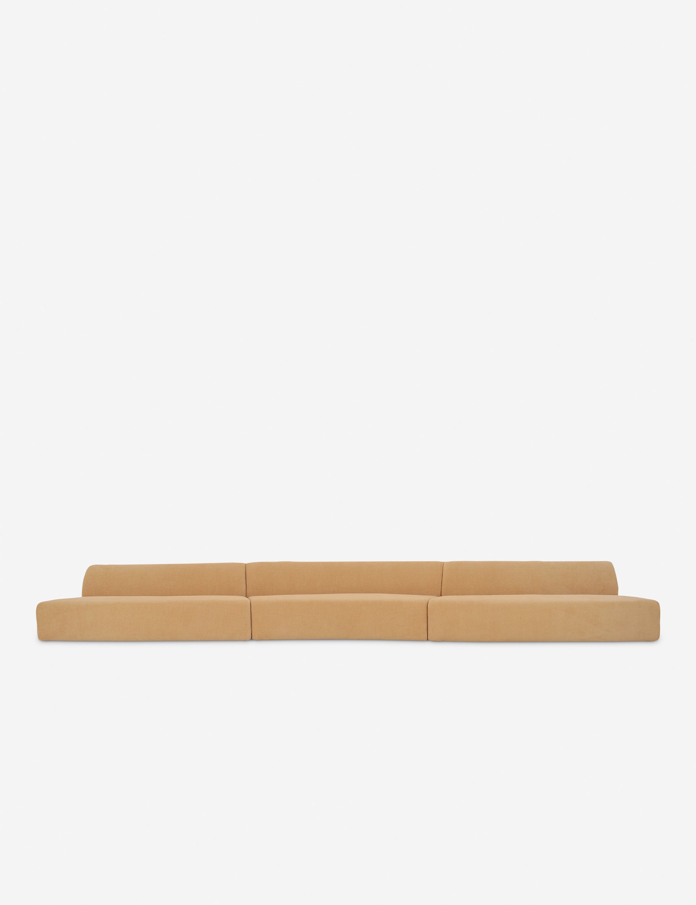Lulu and Georgia Accardi Modular Wave Sectional Sofa - view 2