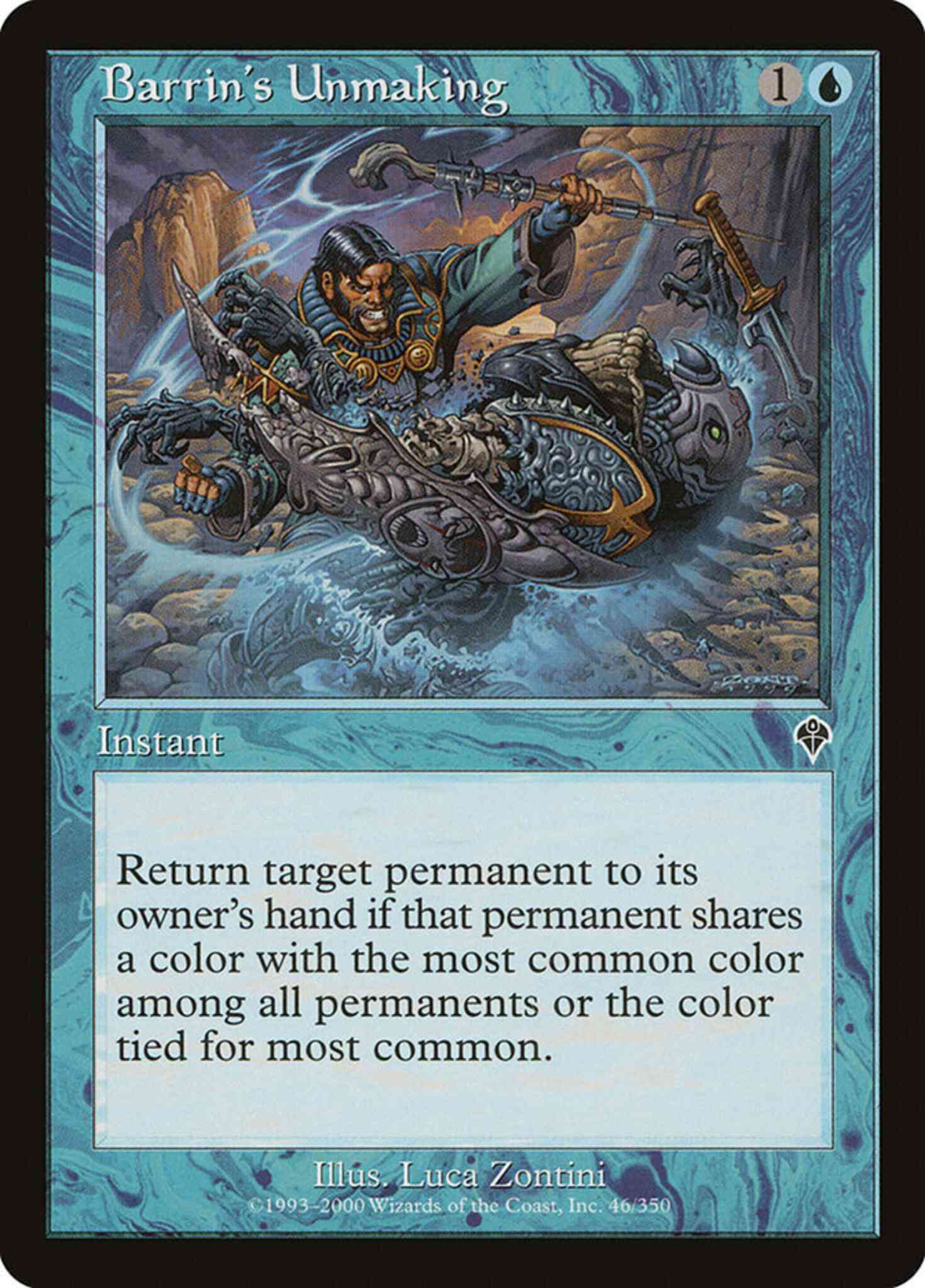 Unmaking 46 invasion – Magic Barrin's Unmaking [46] [Invasion] [Non-Foil]