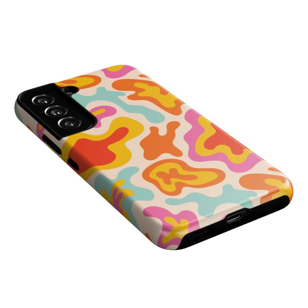 Casetry Tropical Color Splash | Abstract Retro Samsung Case - view 26