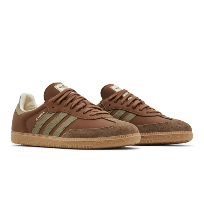 HYPE ELIXIR Adidas Samba OG Preloved Brown Olive Strata - view 2