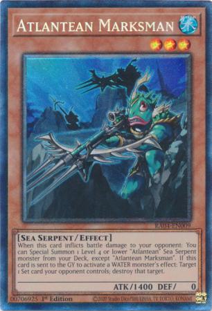 Yu-Gi-Oh! Atlantean Marksman - RA04-EN009 - Collector's Rare - 1st Edition
