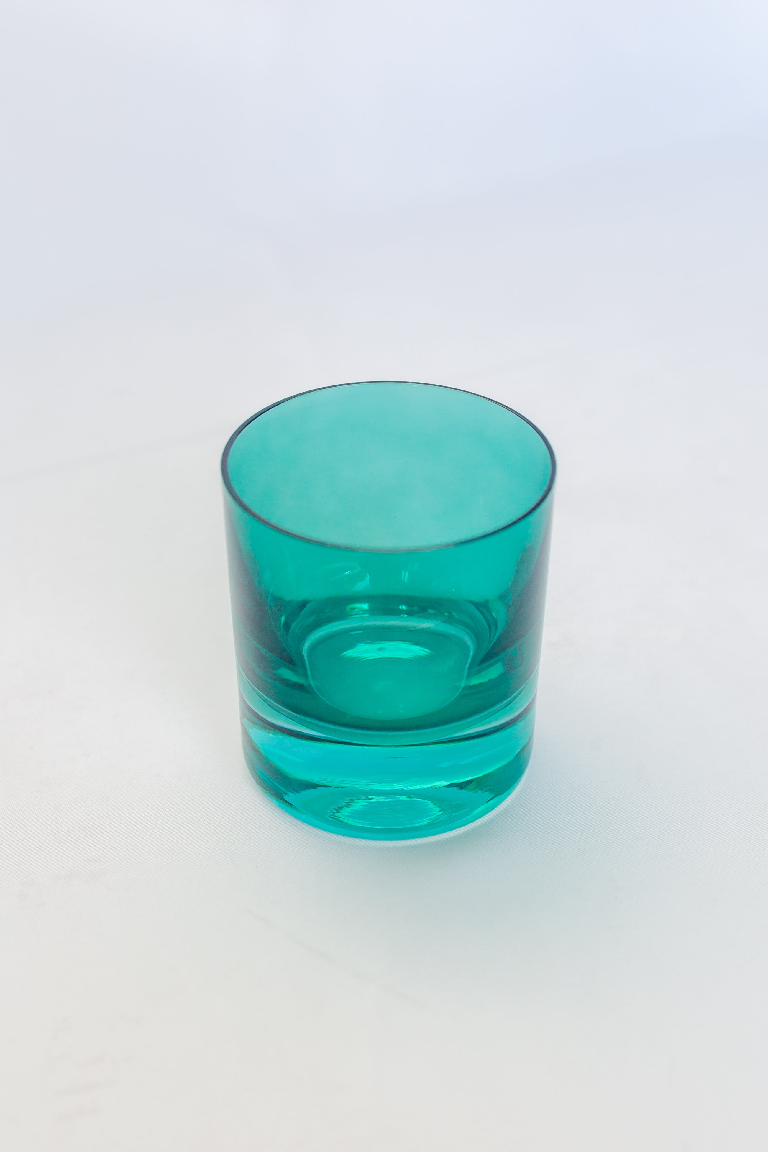 Estelle Colored Glass Estelle Colored Rocks Glass - Set of 6 {Emerald Green} - view 4