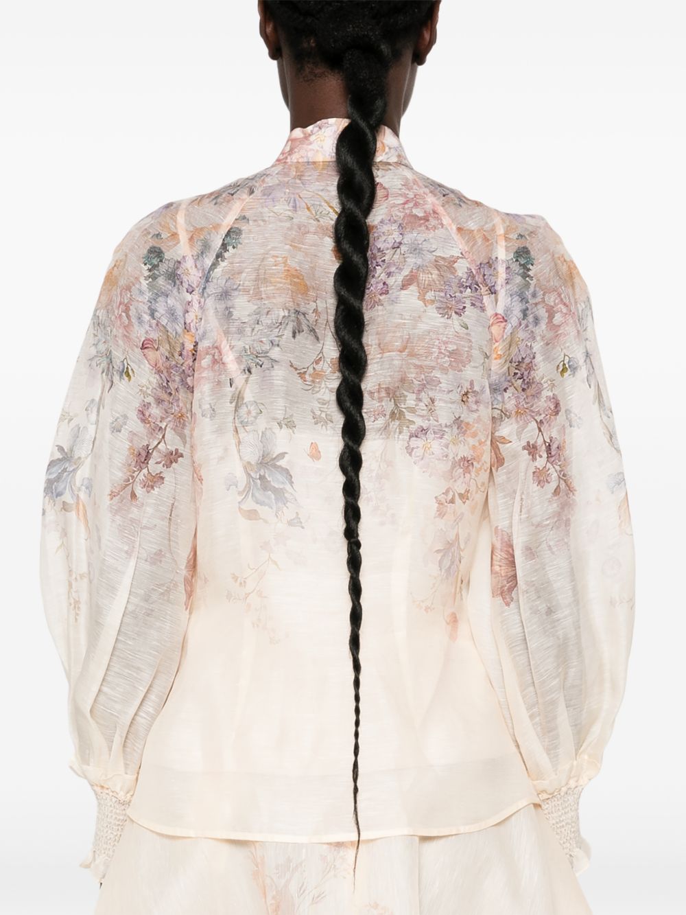 Zimmermann Shirt – Linen/Flax 52%, Silk 48% - view 2