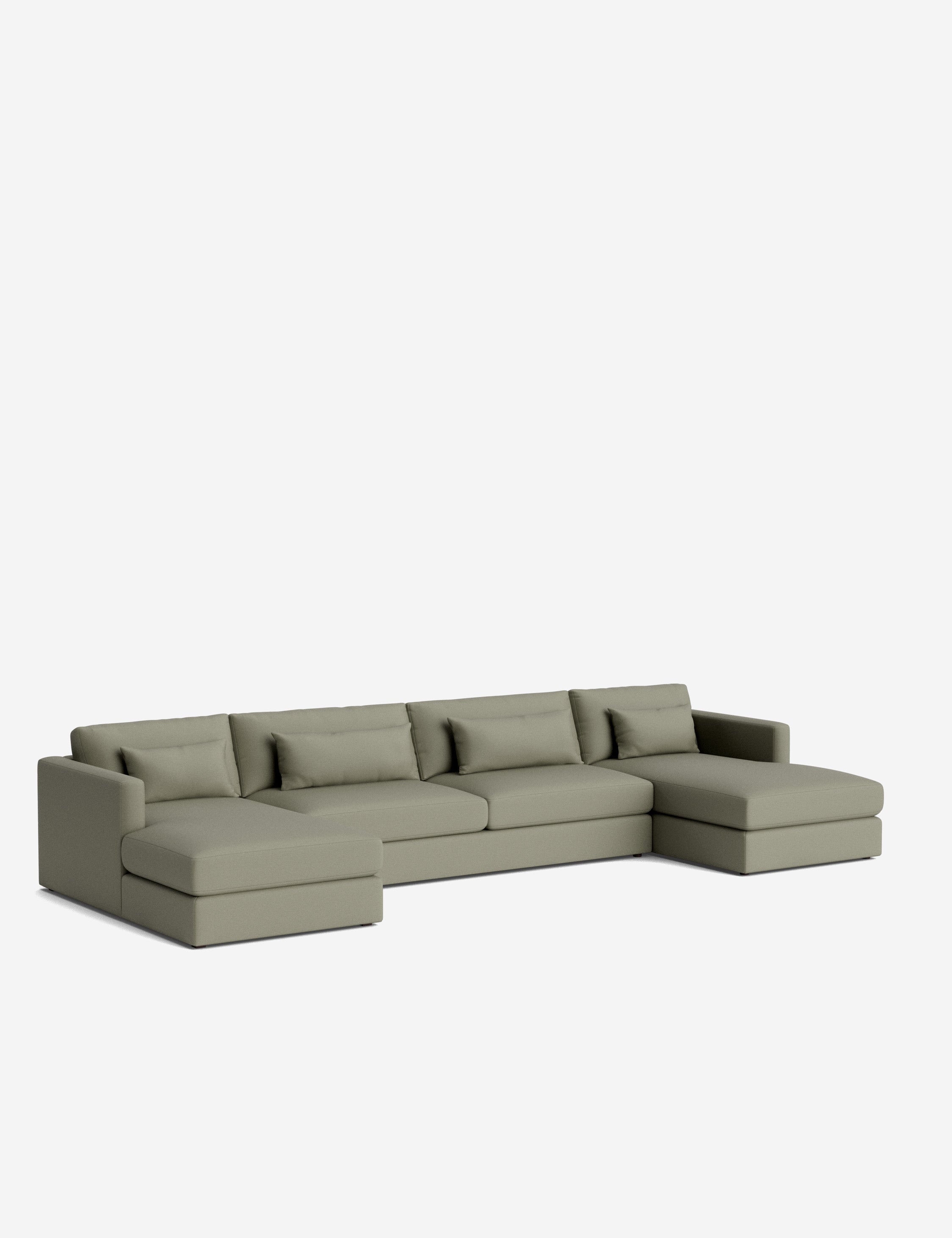 Lulu and Georgia Durham U-Shaped Sectional Sofa - view 130