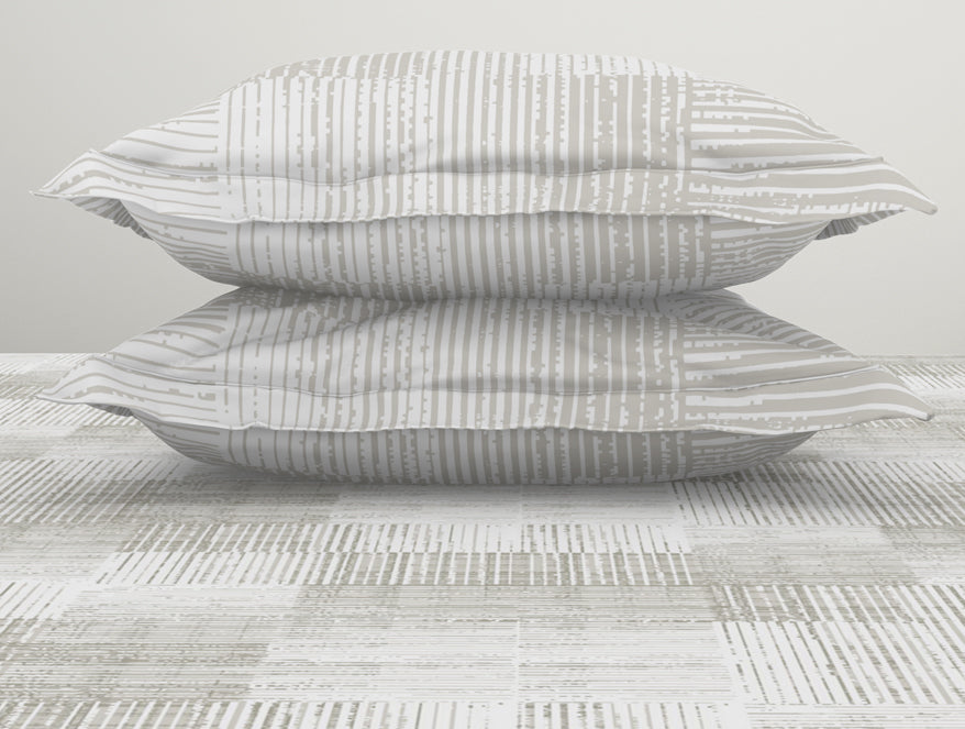 Spaces India Tonalelgence Geometric 100% Cotton Fitted Queen - Essentials by Spaces - view 12