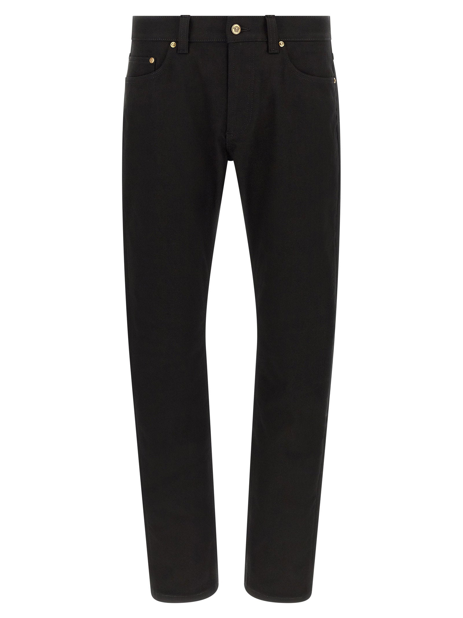 Versace Medusa Embroidery Jeans – 98% cotton, 2% elastane