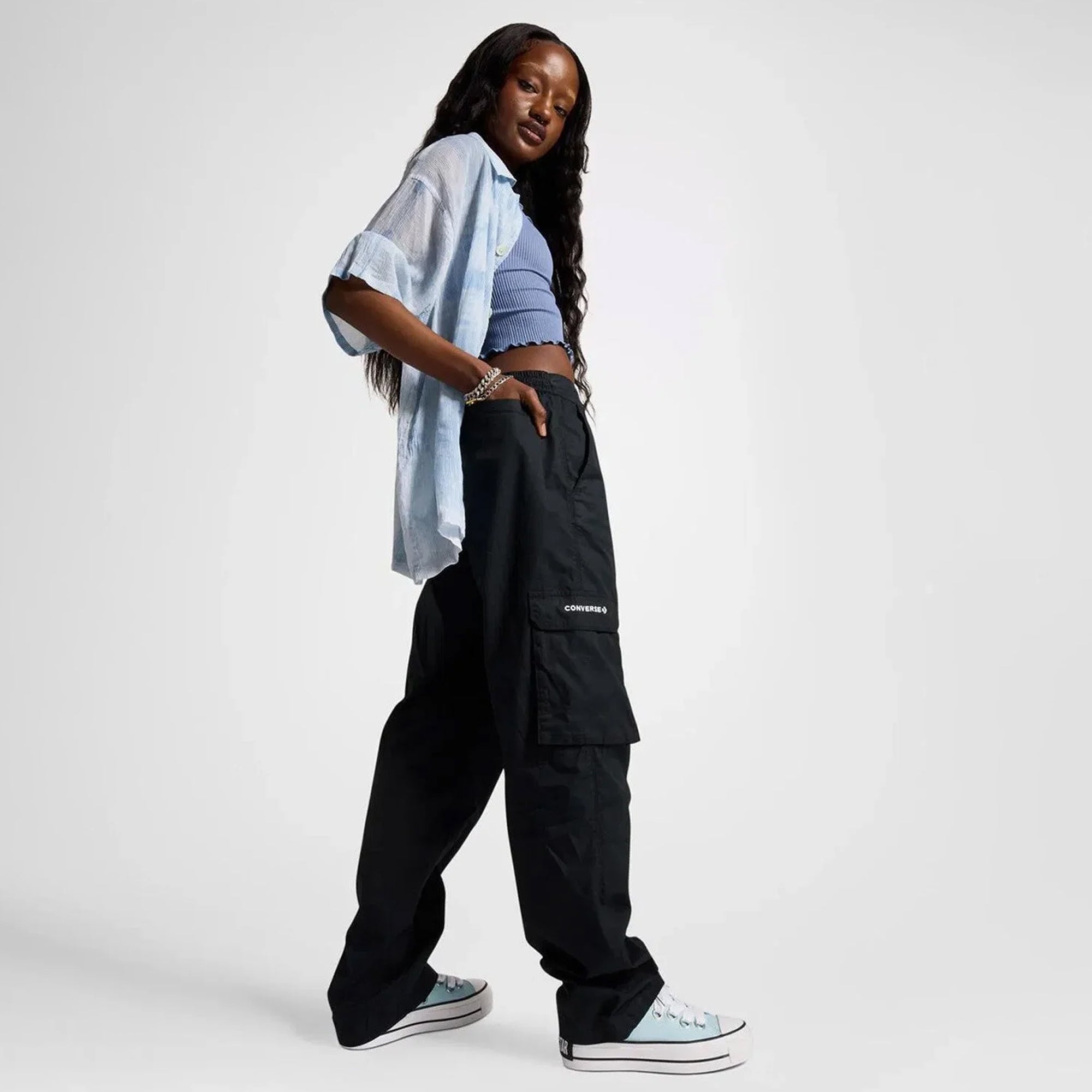 Converse | CHUCK TAYLOR ALL STAR LIFT PLATFORM SKETCH LOW { WINTER SALY/WHITE/BLACK - view 7