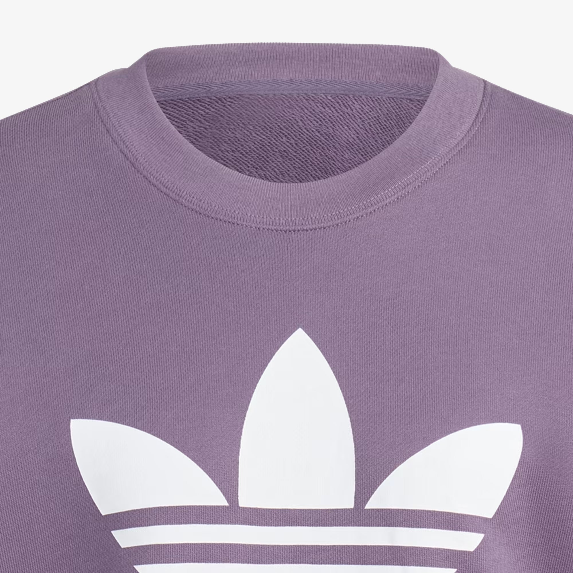 Adidas Originals | TREFOIL CREW SWEATSHIRT { SHADOW VIOLET - view 5