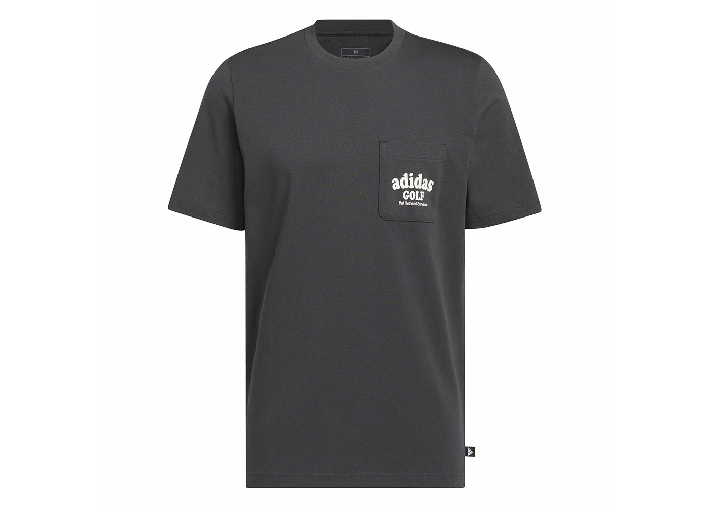 adidas Ball Retrieval Graphic Pocket Tee Carbon