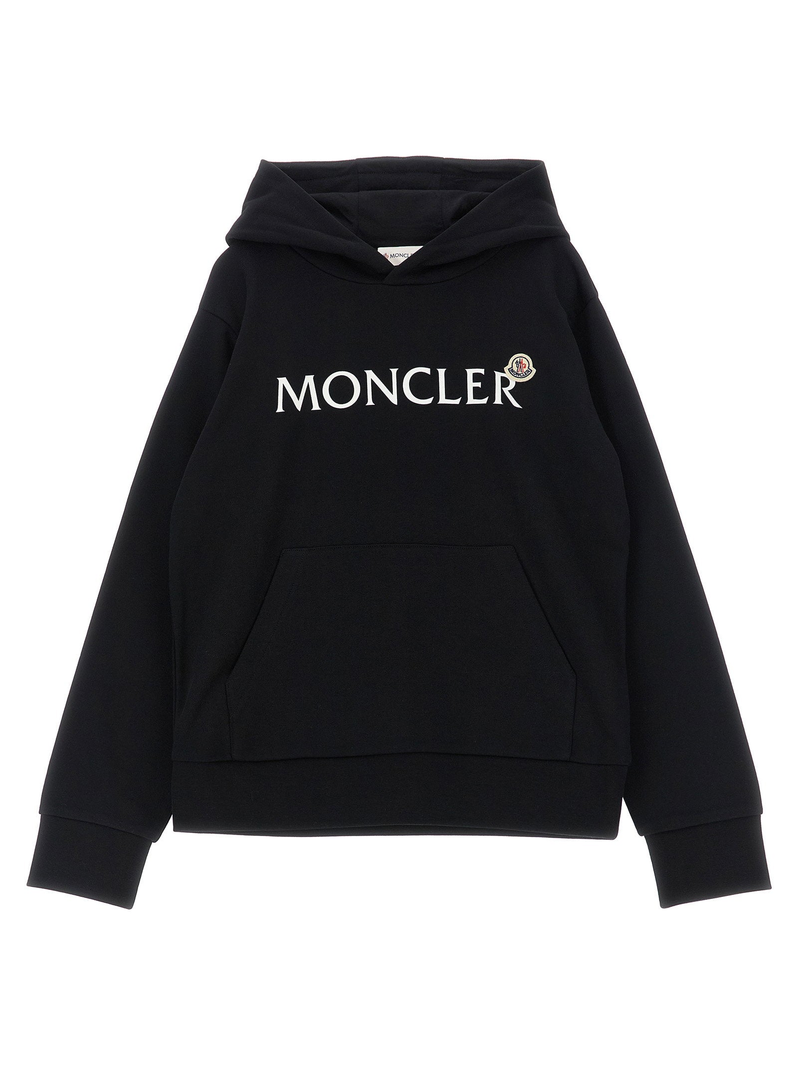 Moncler Enfant Logo Hoodie – 100% cotton
