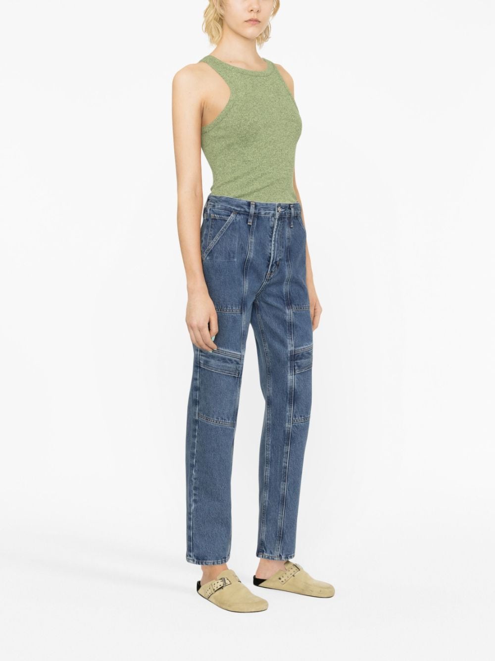Agolde Pre Cargo straight-leg jeans – Organic Cotton 100% - view 2