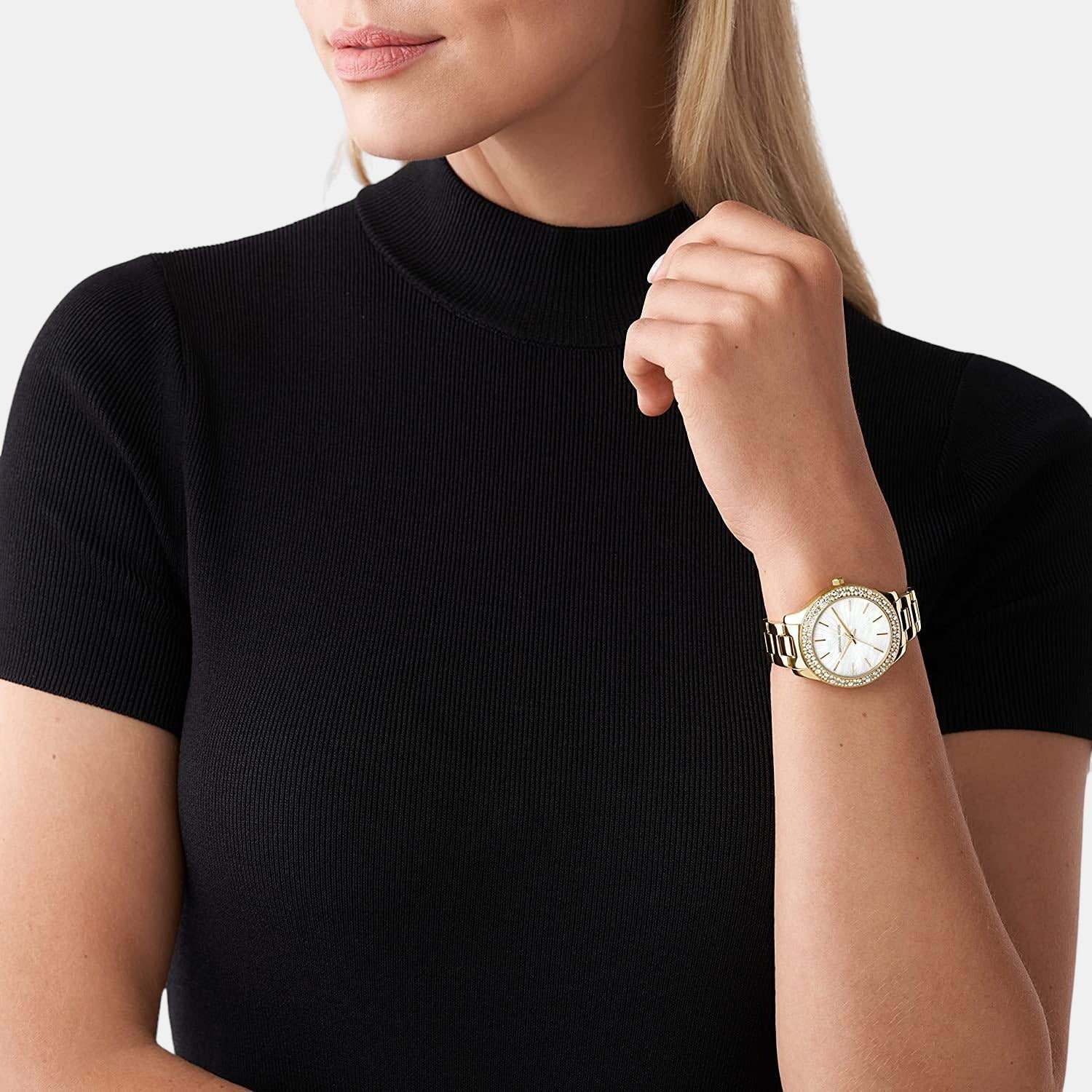 Michael Kors Darci Women Quartz White Dial Analog Stainless Steel Watch MK4519 - view 4