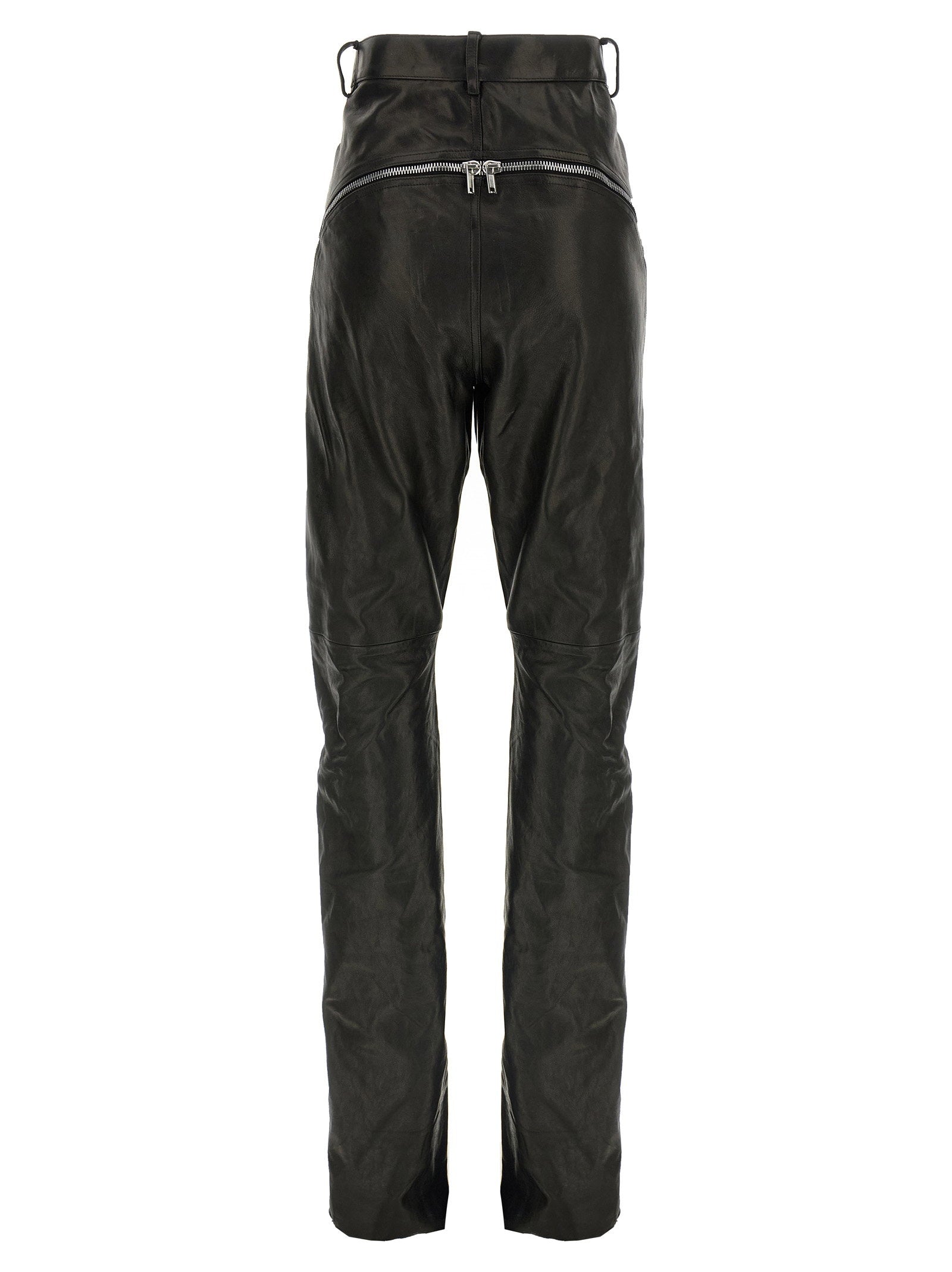 Rick Owens Bolan Banana Pants – 100% leather - view 2