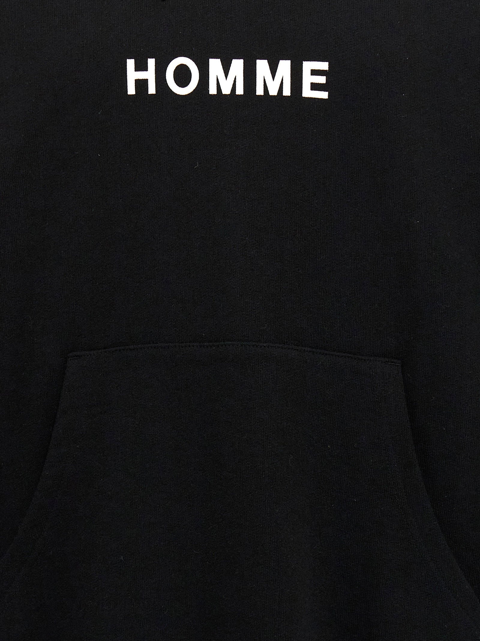 Comme Des Garҫons Homme Logo Print Hoodie – 100% cotton - view 4
