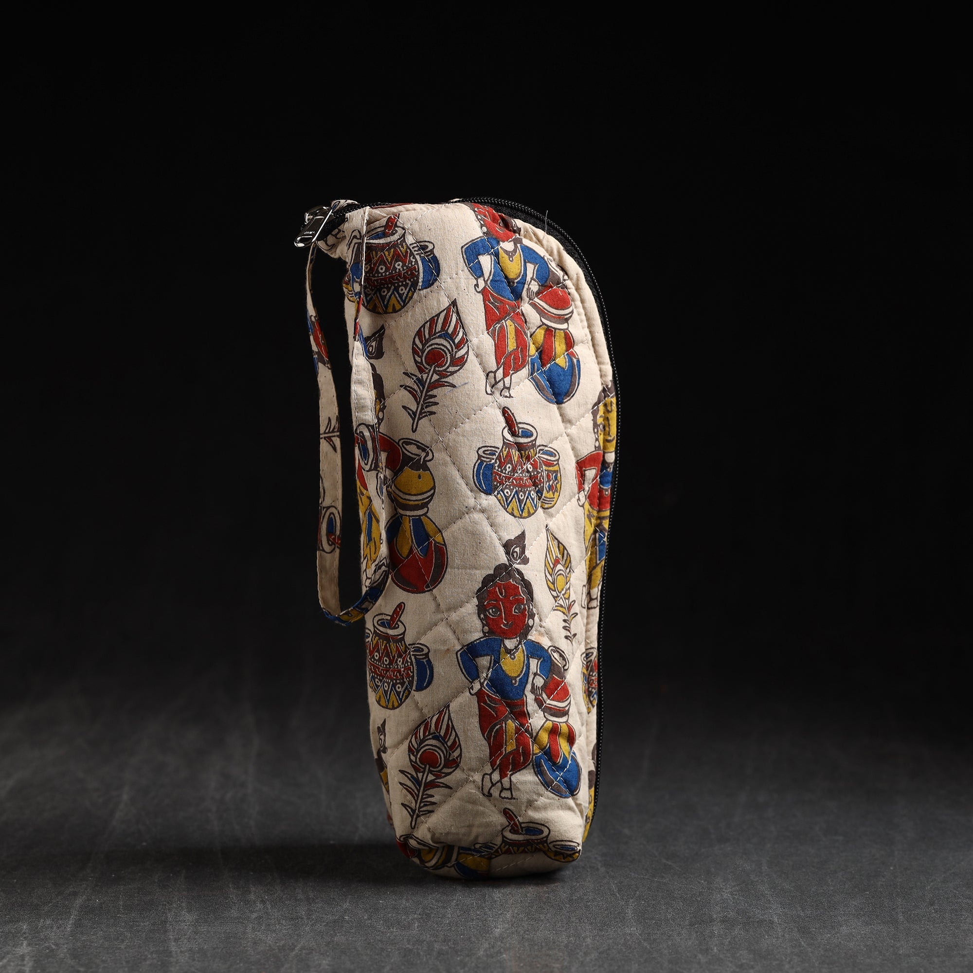 JALPARI Beige - Handmade Cotton 1L Water Bottle Cover 17 - view 2