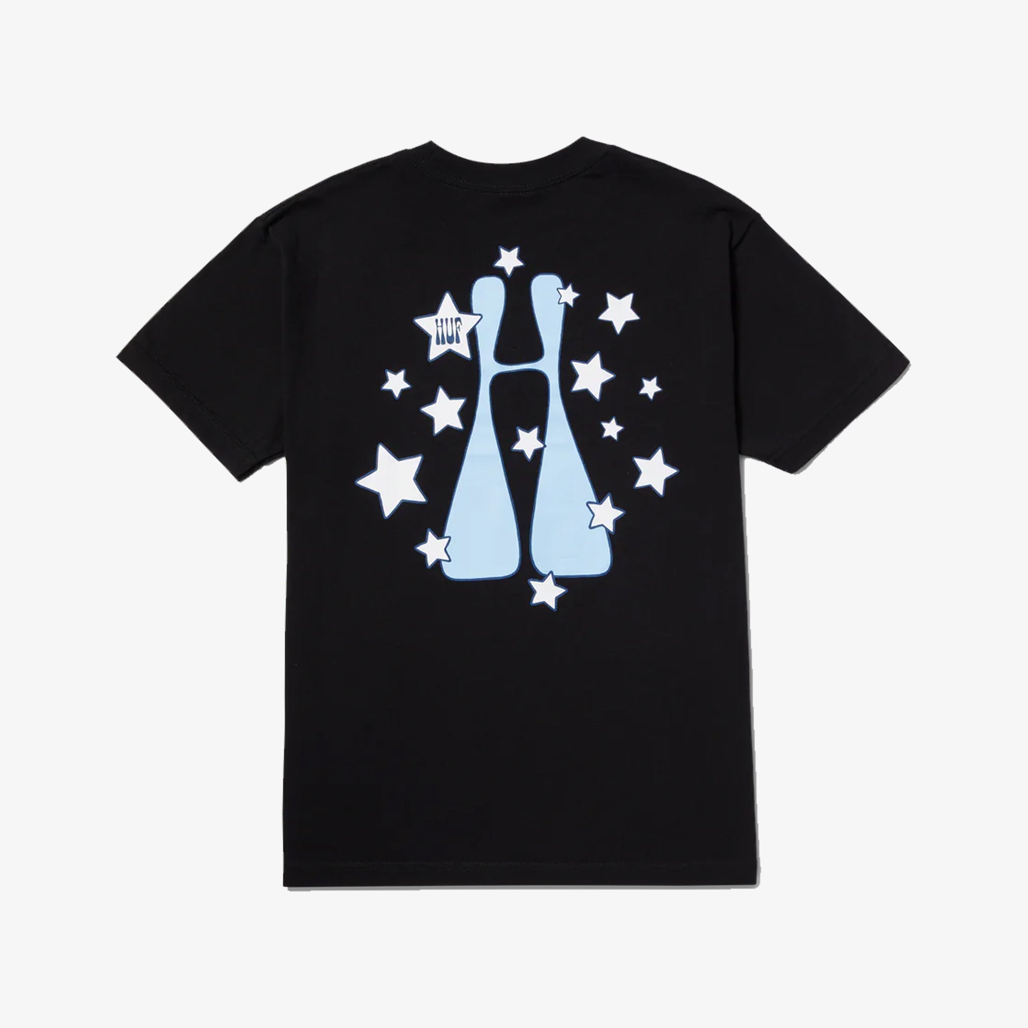 Huf | H Stardust T-shirt { Black