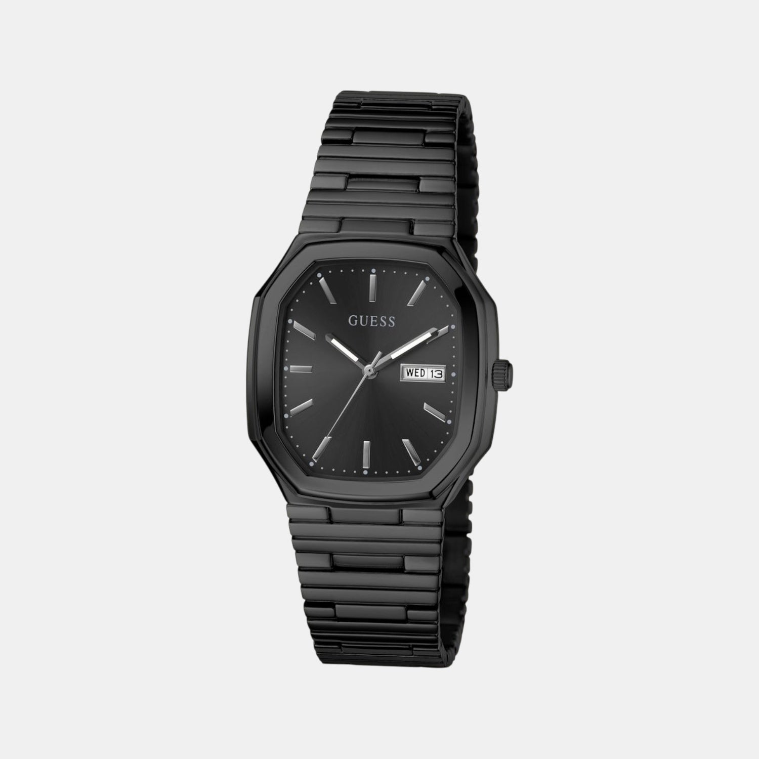 Guess Dress Men Quartz Black Dial Analog Recycled Steel Watch GW0978G4 - view 2