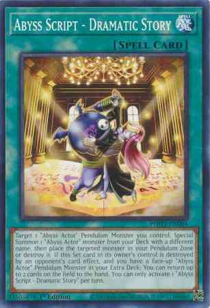 Yu-Gi-Oh! Abyss Script - Dramatic Story - PHHY-EN064 - Common - 1st Edition