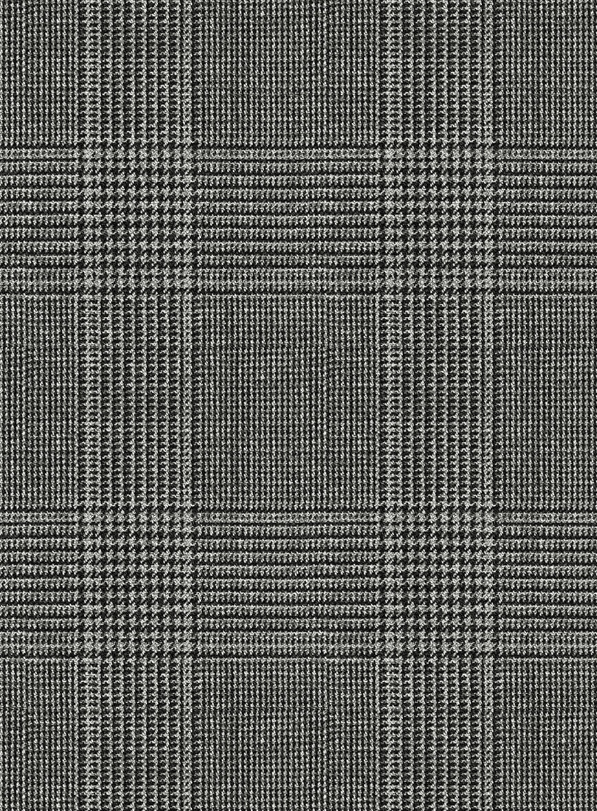 StudioSuits Napolean Porter Prince Of Wales Gray Wool Suit - view 7