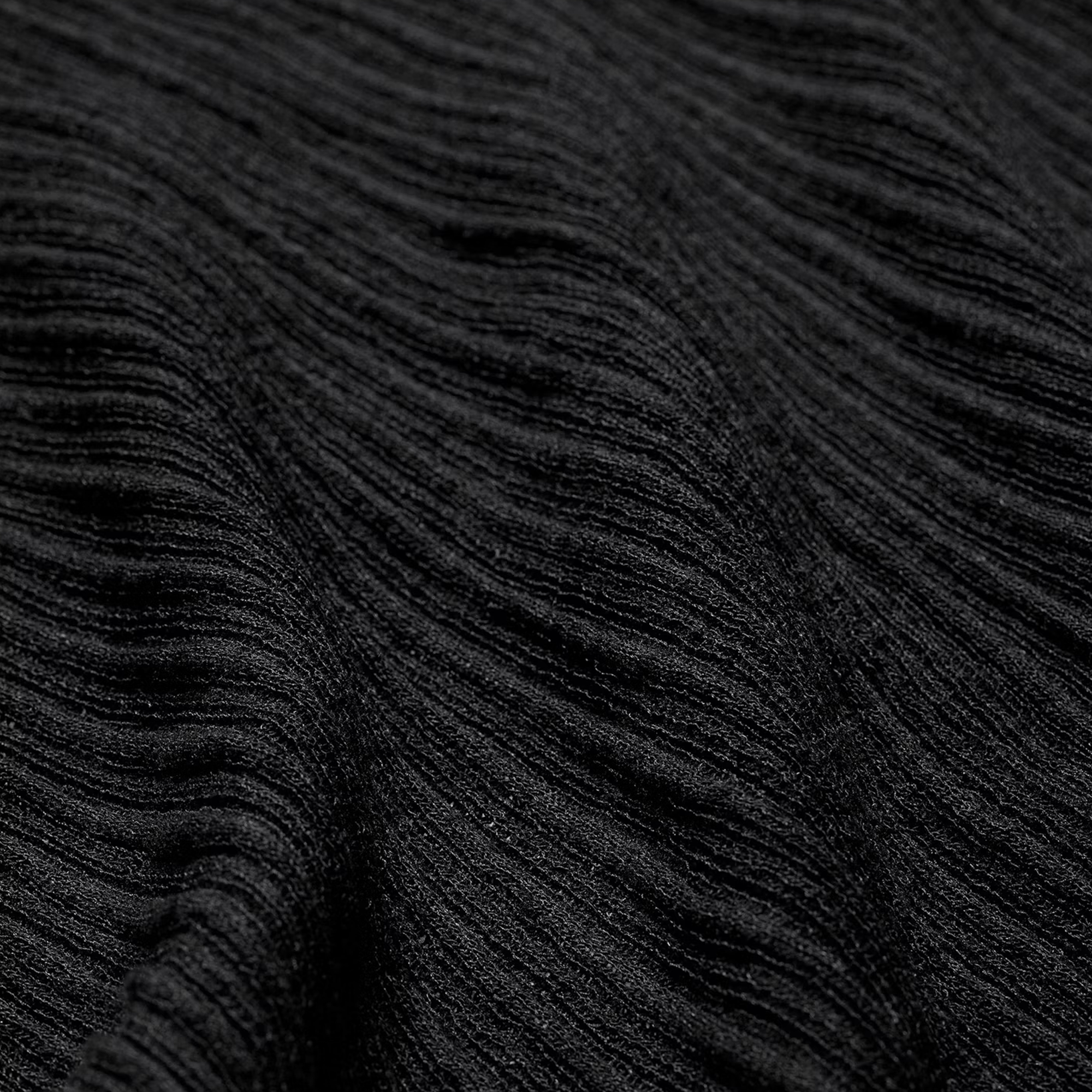 SKIMS Sheer Knit Mini Plunge Dress Onyx - view 2