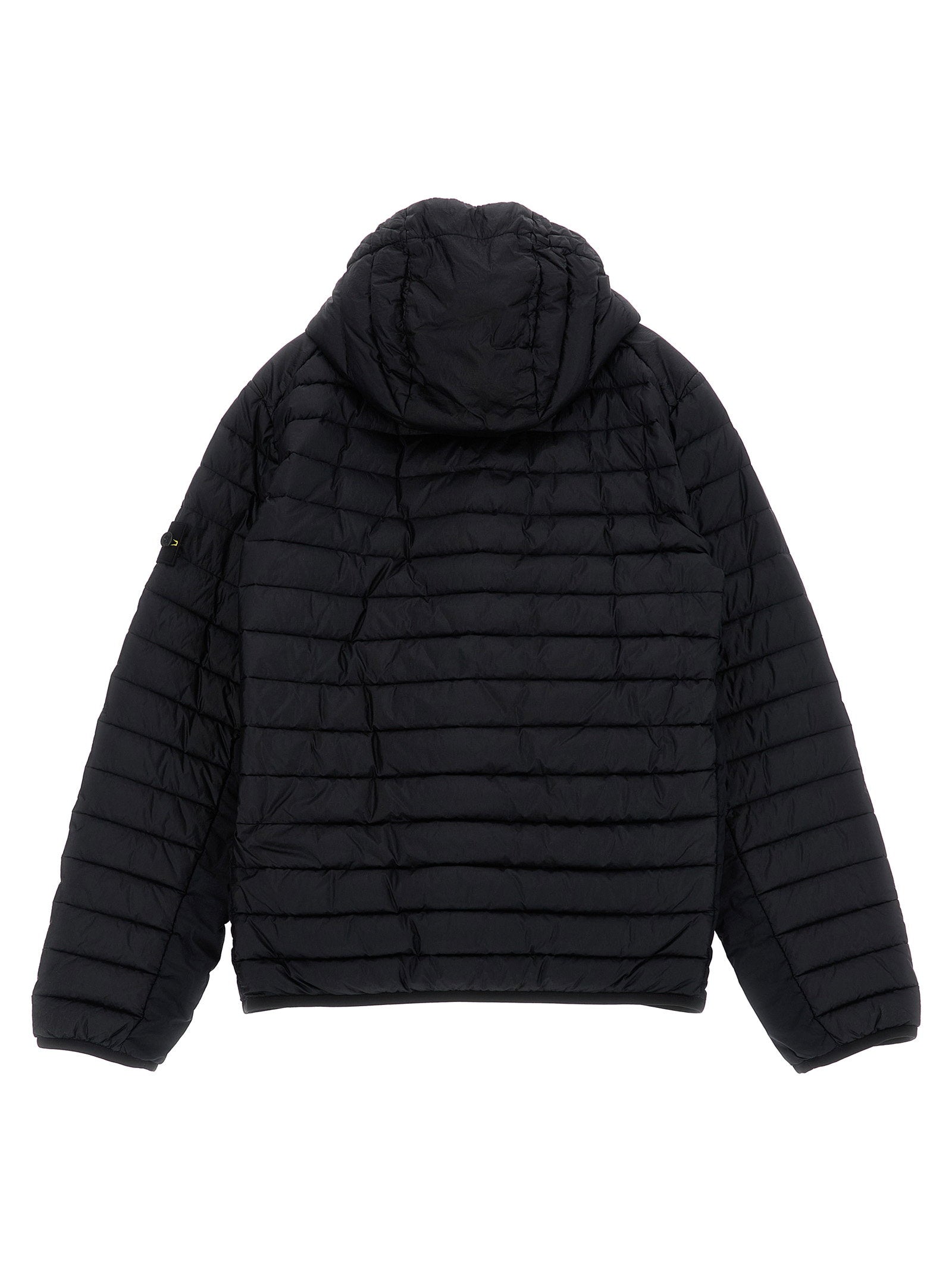 Stone Island Junior Hooded Down Jacket – 100% polyamide fibers - view 2