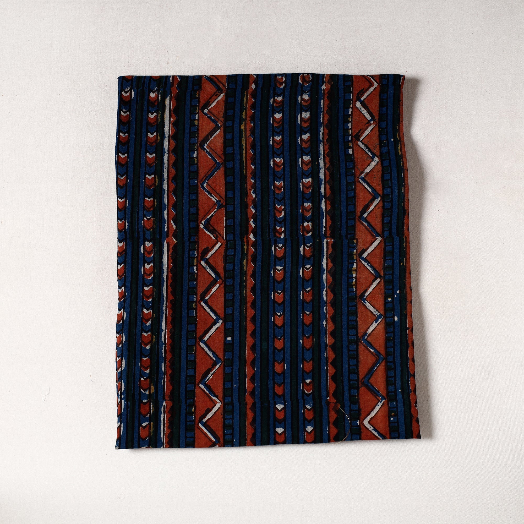 BAGRU DABU PRINTS Blue - Bagru Dabu Block Printed Cotton Precut Fabric 40