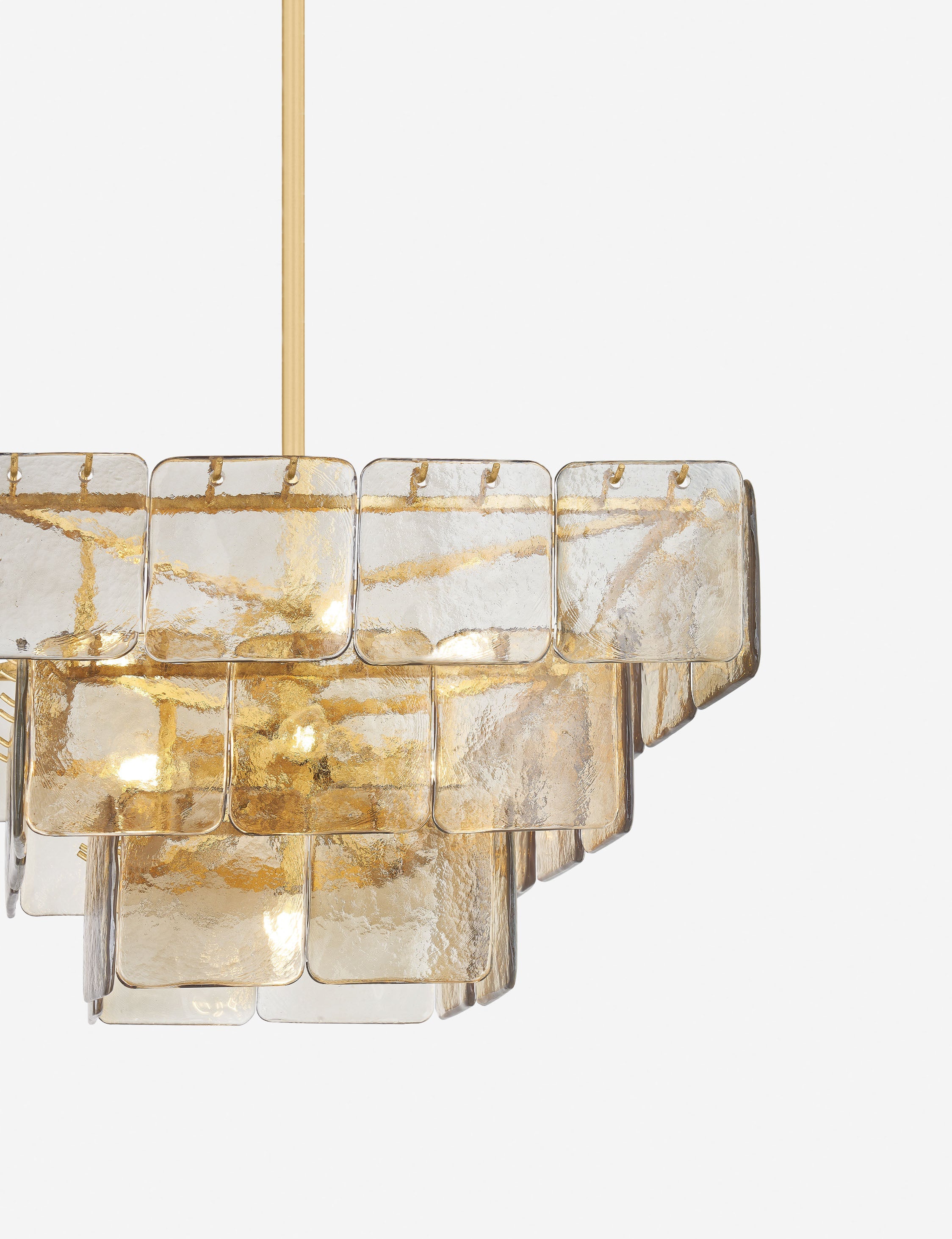 Lulu and Georgia Esmeralda Chandelier – Smoked Glass - view 4