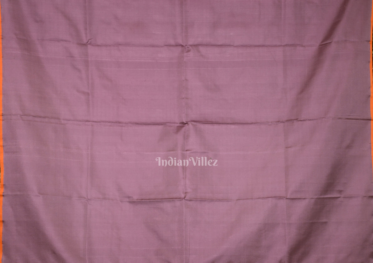 IndianVillèz Exclusive Lavender Satin Banarasi Saree - view 5
